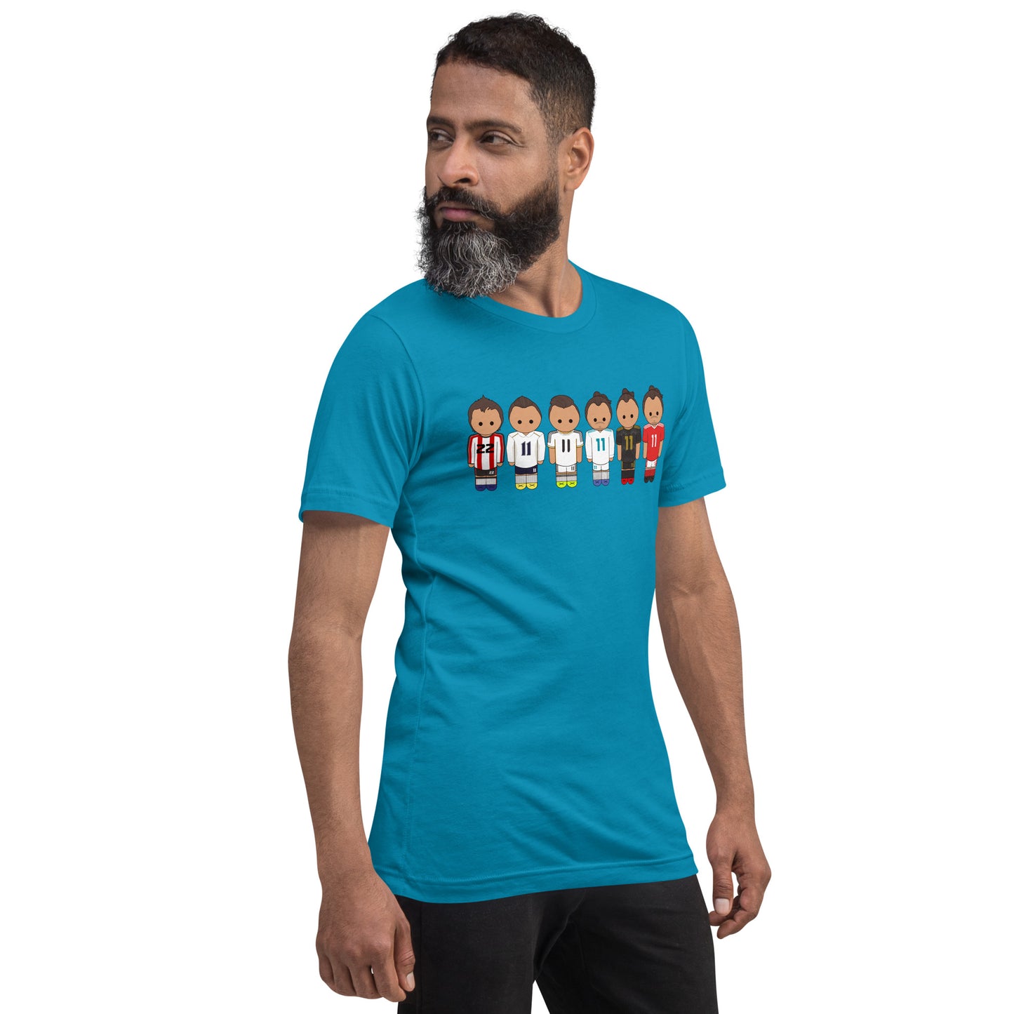 Gareth Bale Lineup Unisex t-shirt
