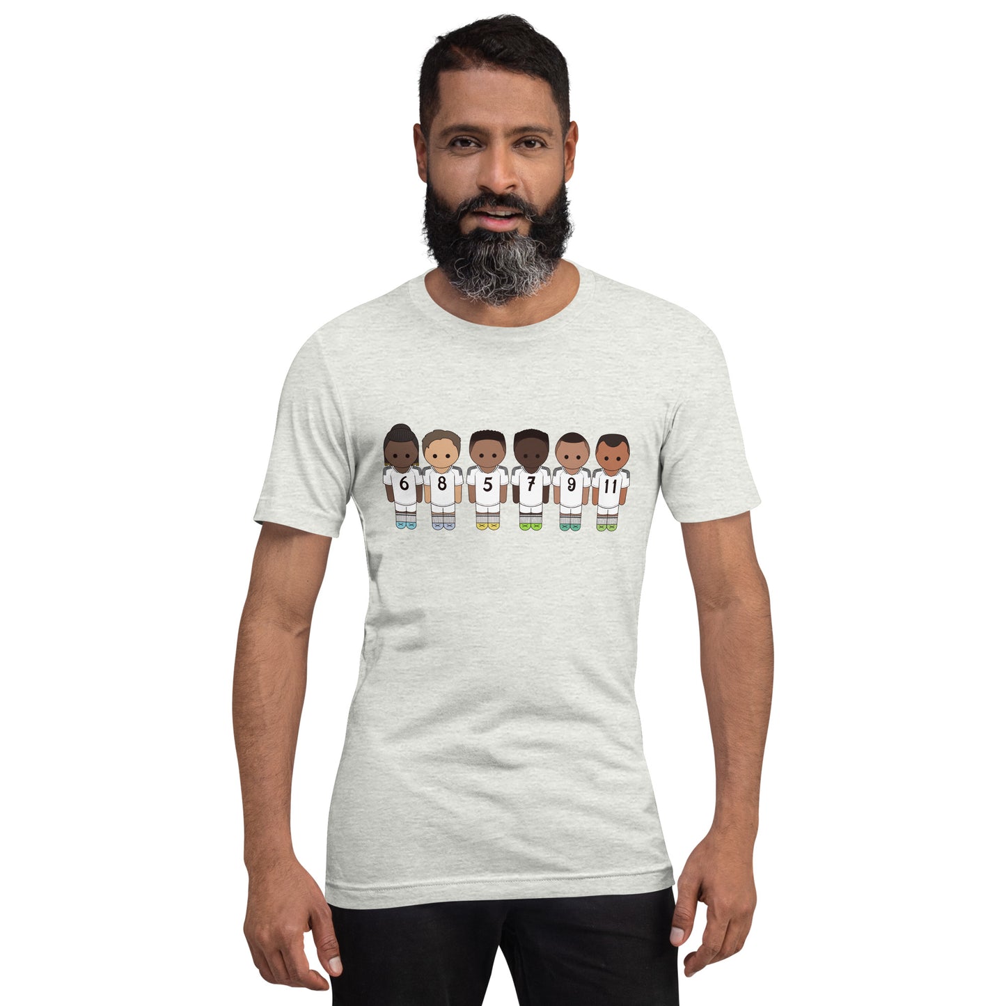 Real Madrid Vini-Camavinga-Fede-Jude-Rodrygo-Mbappe Unisex t-shirt