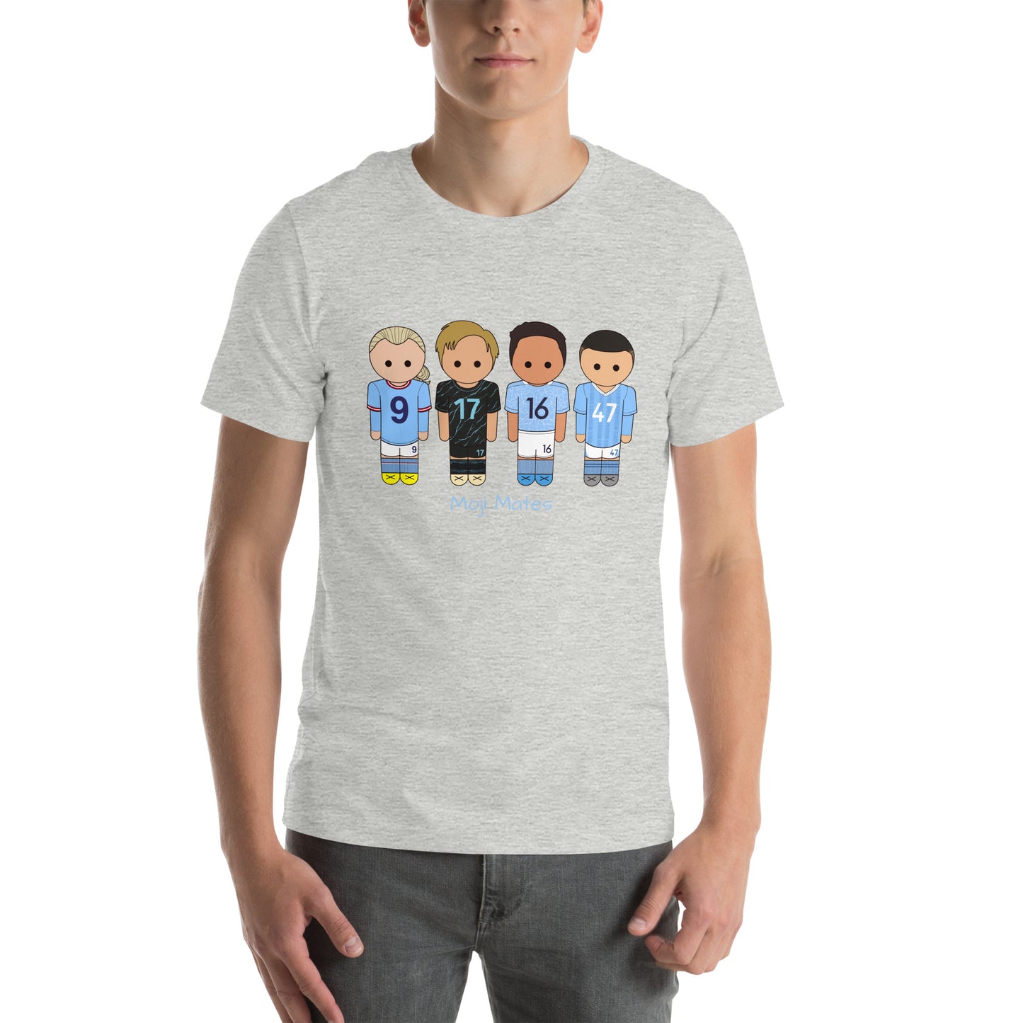 Man City Haaland De Bruyne Rodri Foden Unisex t-shirt
