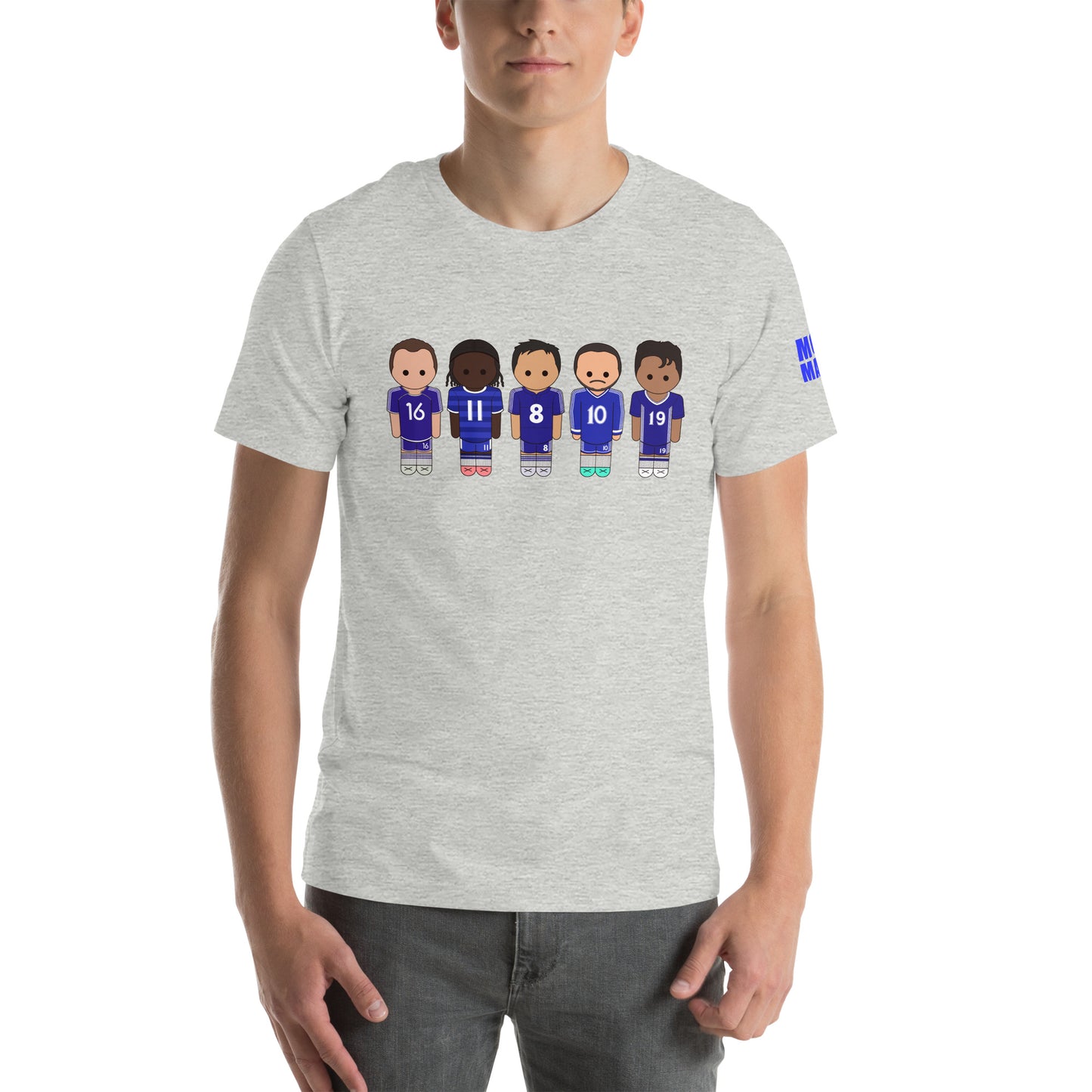 Chelsea Drogba-Lampard-Hazard-Robben-Costa Unisex t-shirt