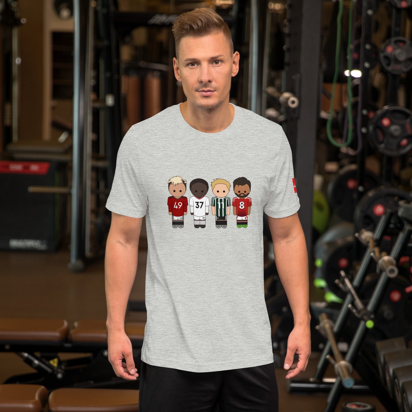 Manchester United Mainoo-Bruno-Hojlund-Garnacho Unisex t-shirt