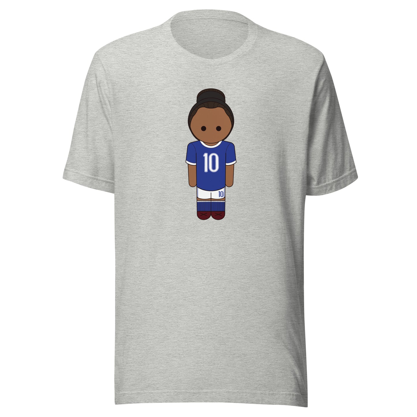 Dihno Blue Brazil Hair Up Unisex t-shirt