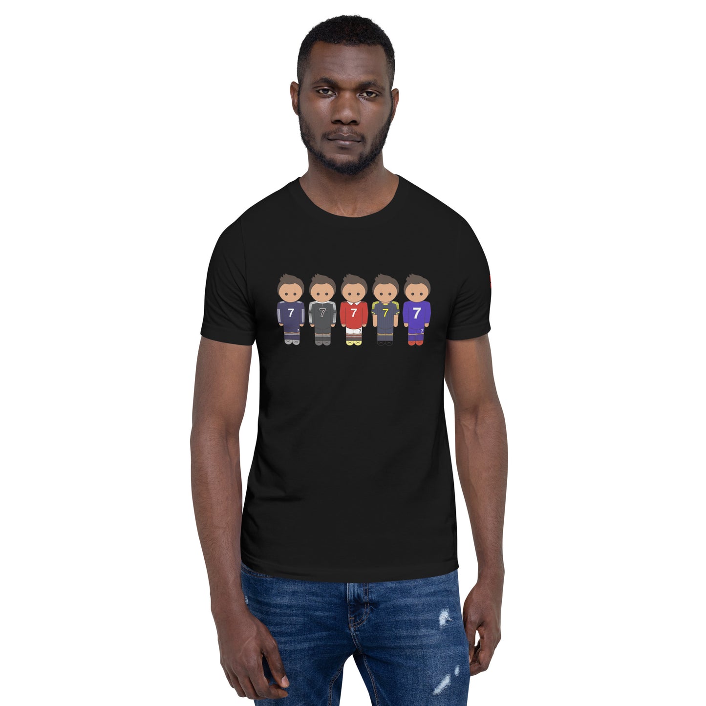 Ronaldo United-Real Madrid Unisex t-shirt