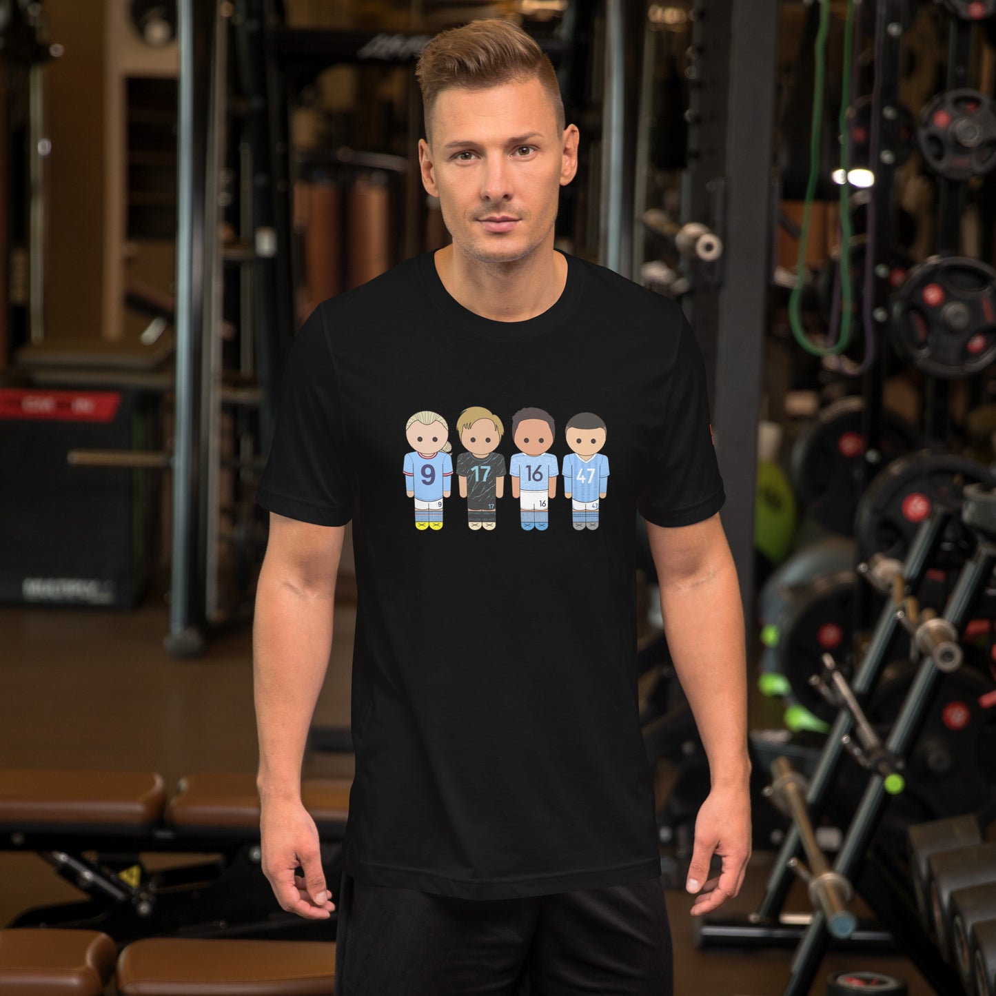 Manchester City Haaland-Foden-De Bruyne-Rodri Unisex t-shirt