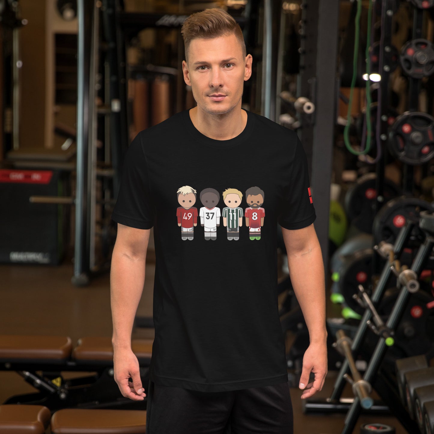 Manchester United Mainoo-Bruno-Hojlund-Garnacho Unisex t-shirt