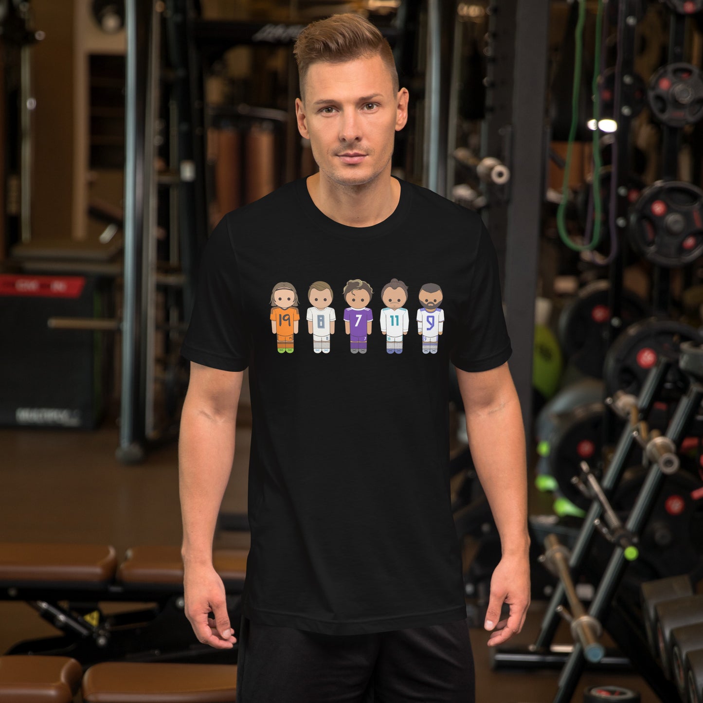 Real Madrid 5 Across Unisex t-shirt