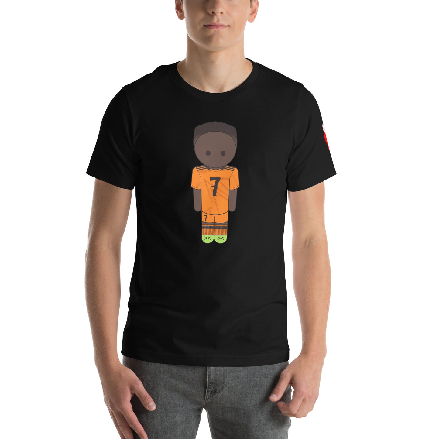 vini-orange-unisex-t-shirt