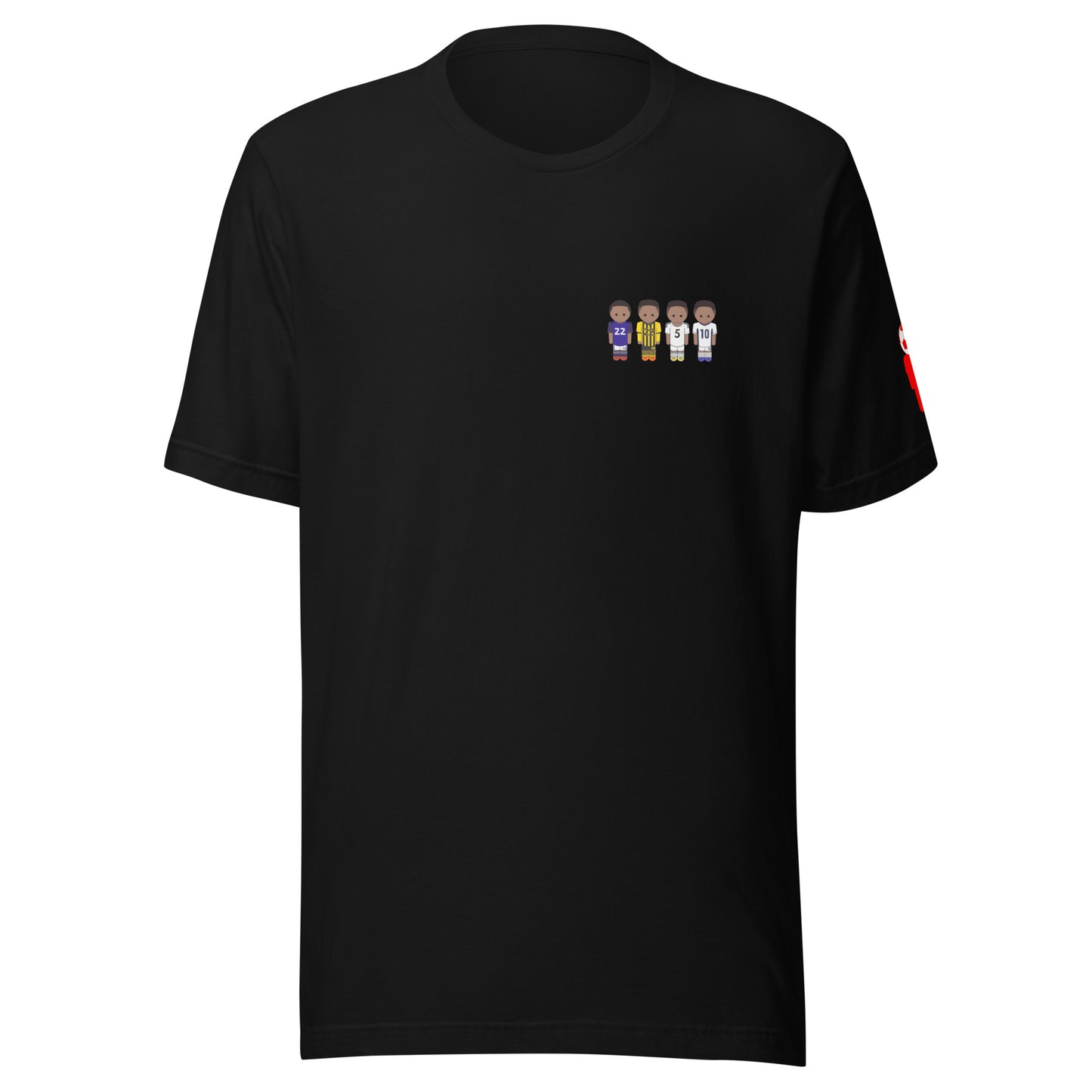 JB Club and England Lineup Unisex t-shirt
