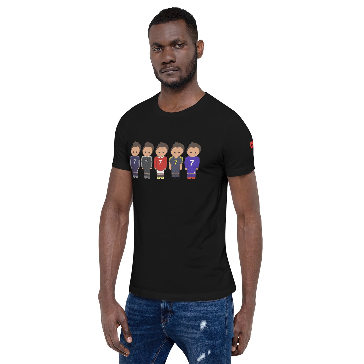 Ronaldo United-Real Madrid Unisex t-shirt