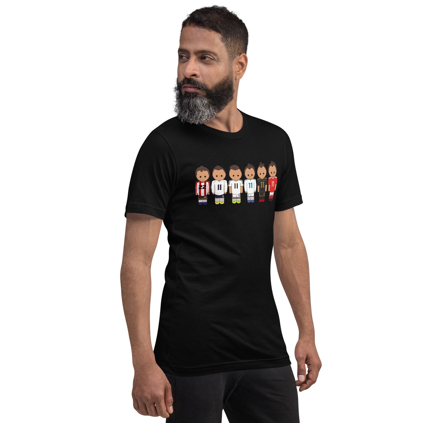 Gareth Bale Lineup Unisex t-shirt