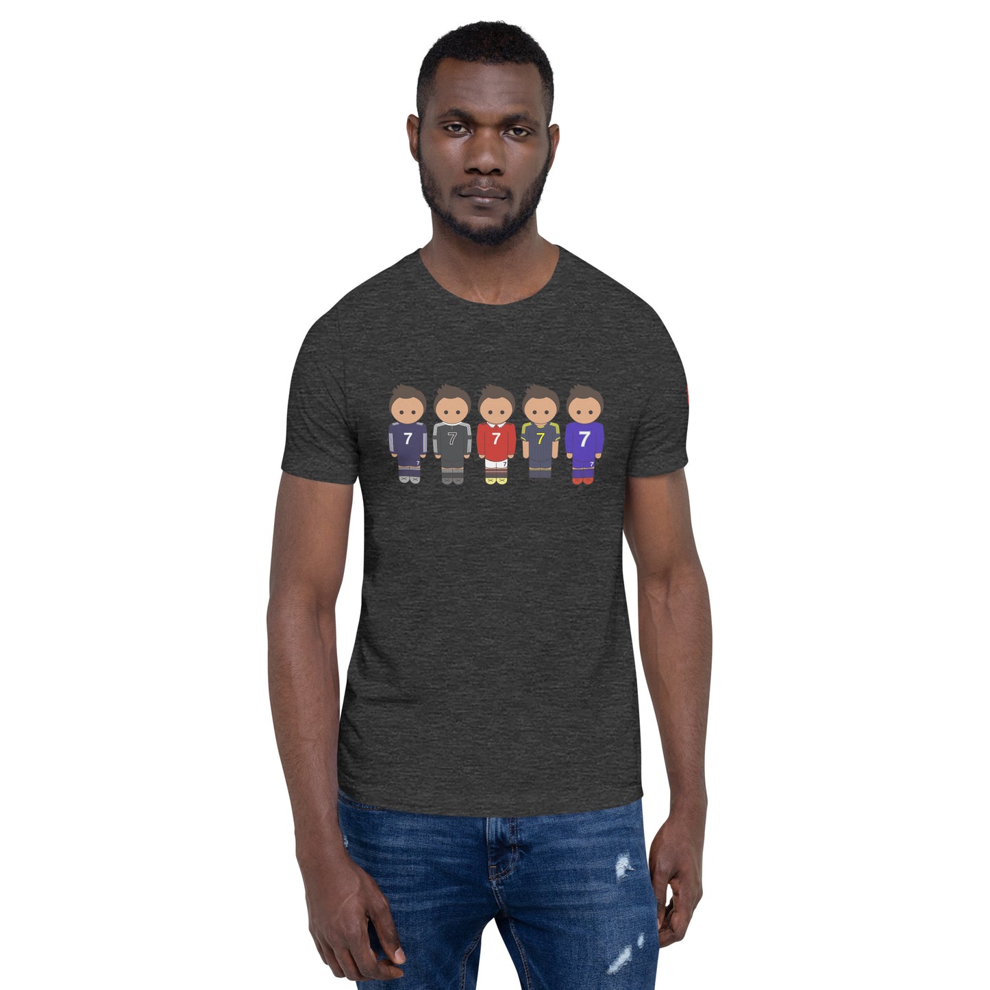 Ronaldo United-Real Madrid Unisex t-shirt