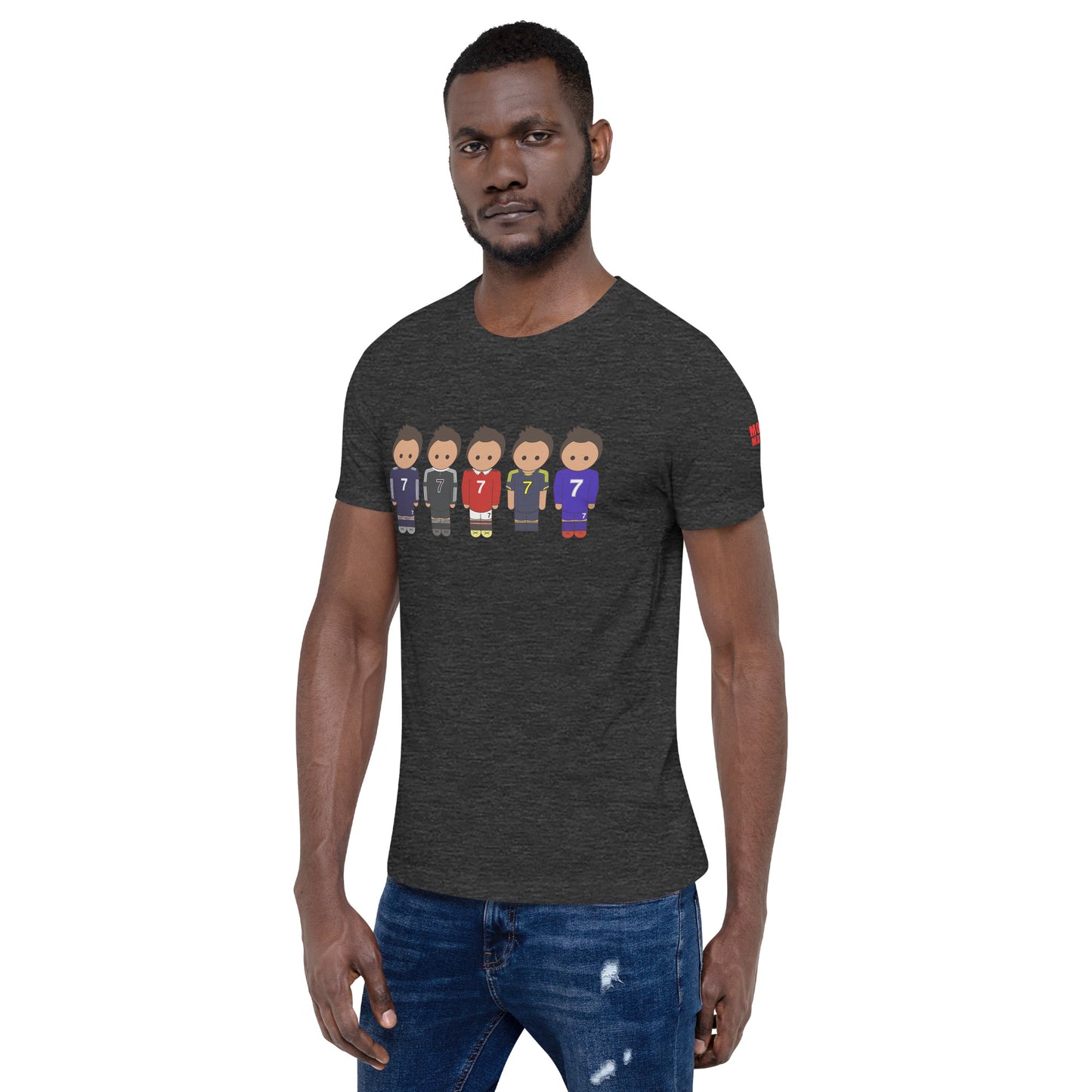 Ronaldo United-Real Madrid Unisex t-shirt