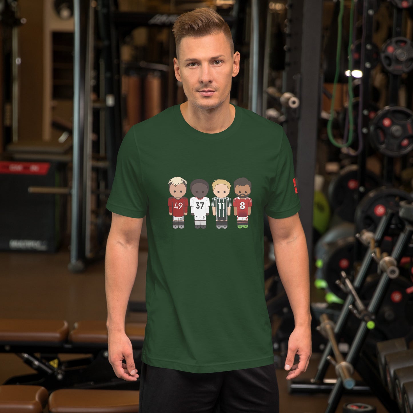Manchester United Mainoo-Bruno-Hojlund-Garnacho Unisex t-shirt