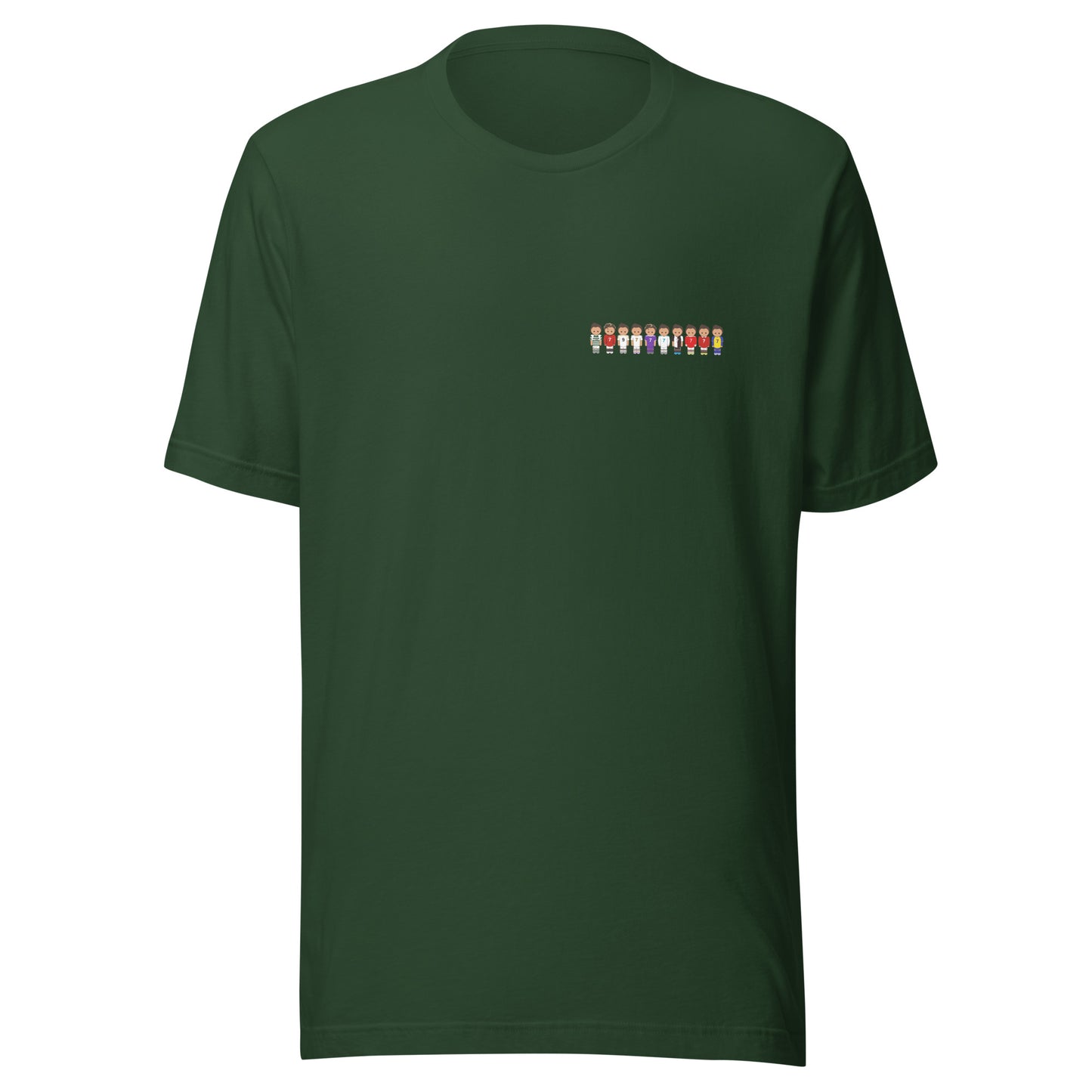 CR Career Lineup Left Chest Unisex t-shirt