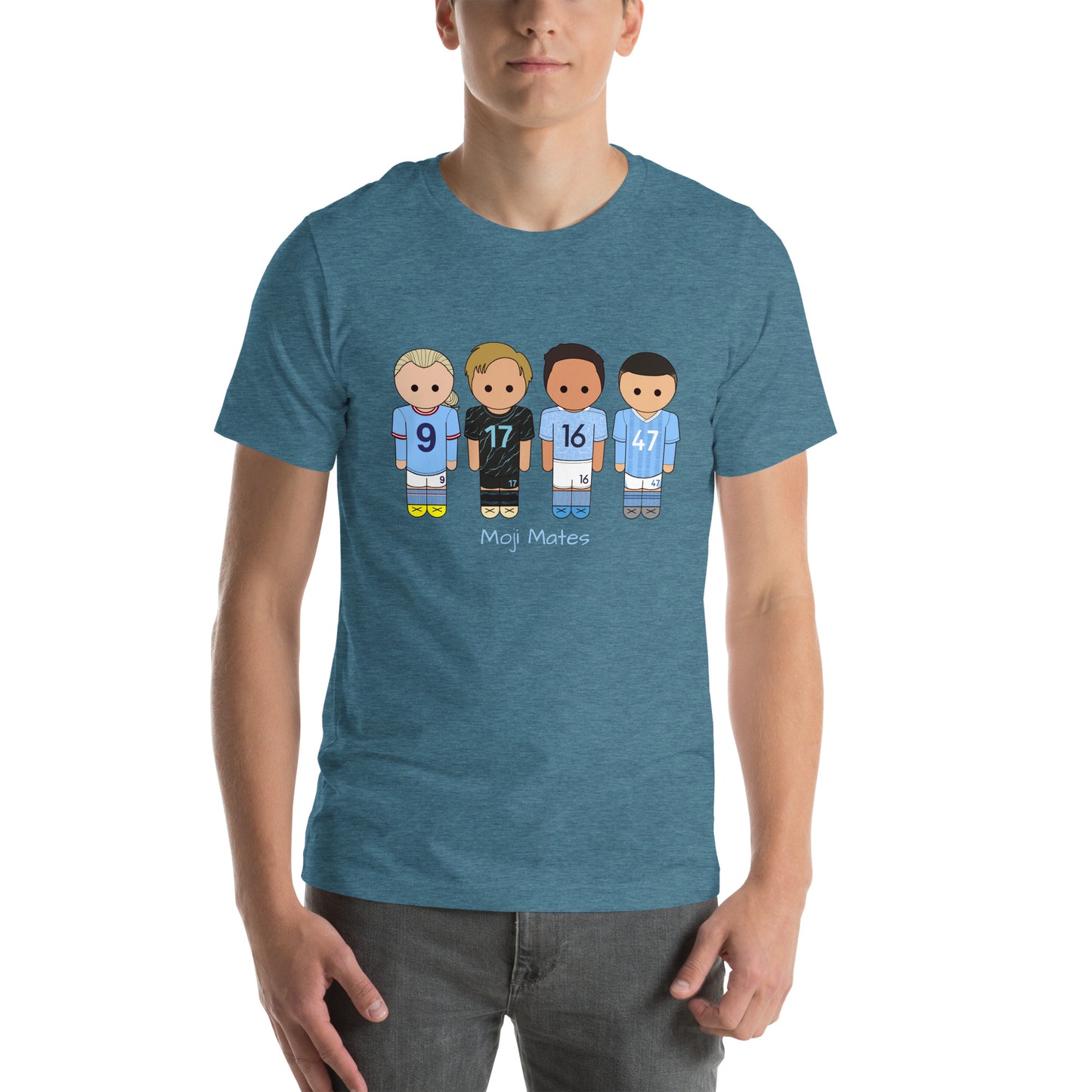 Man City Haaland De Bruyne Rodri Foden Unisex t-shirt