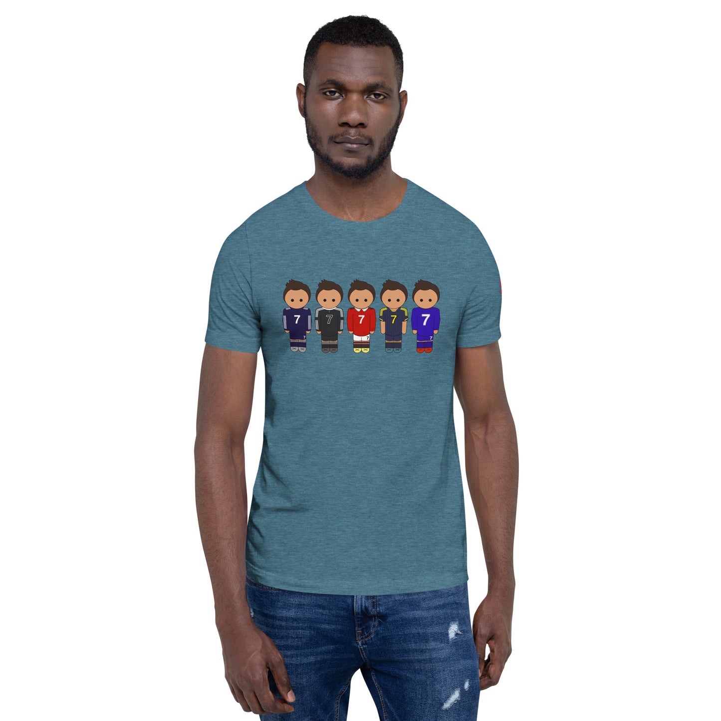 Ronaldo United-Real Madrid Unisex t-shirt