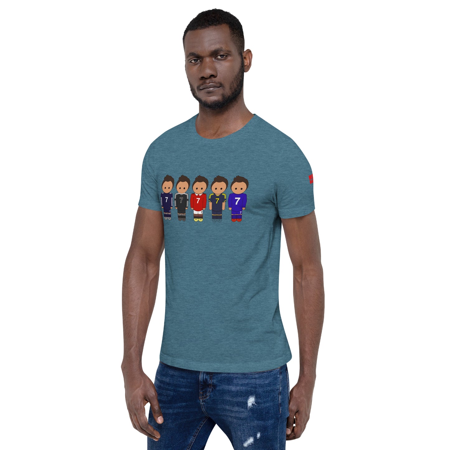 Ronaldo United-Real Madrid Unisex t-shirt