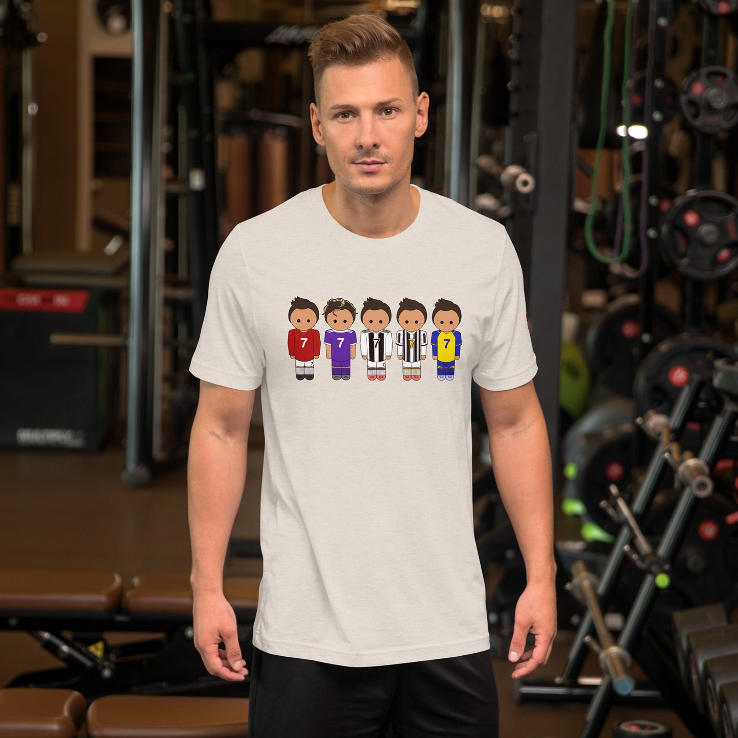 Ronaldo United-Real Madrid-Juventus-Al Nassr Unisex t-shirt