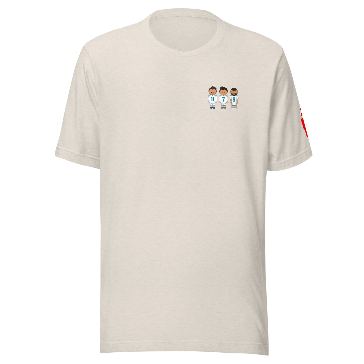 BBC 17/18 Left Chest Unisex t-shirt