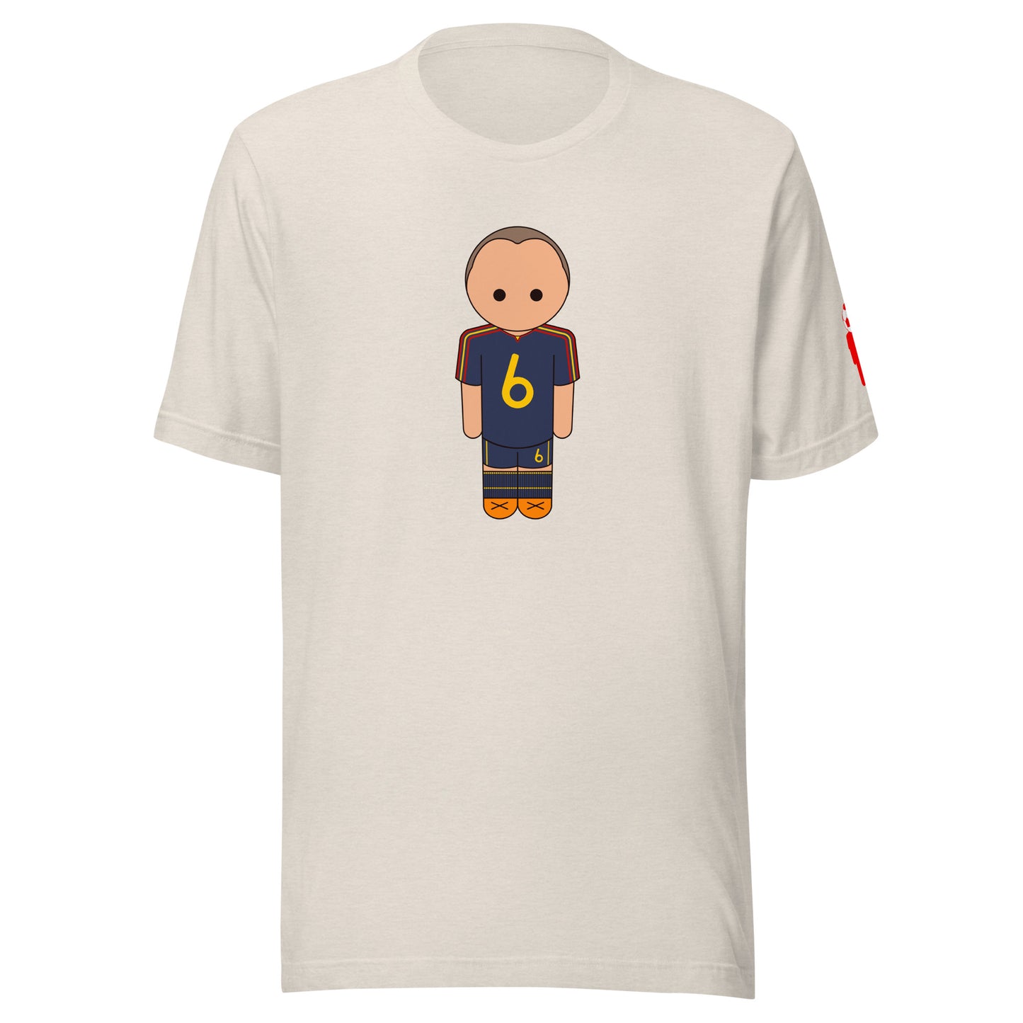 Iniesta Spain Away Unisex t-shirt