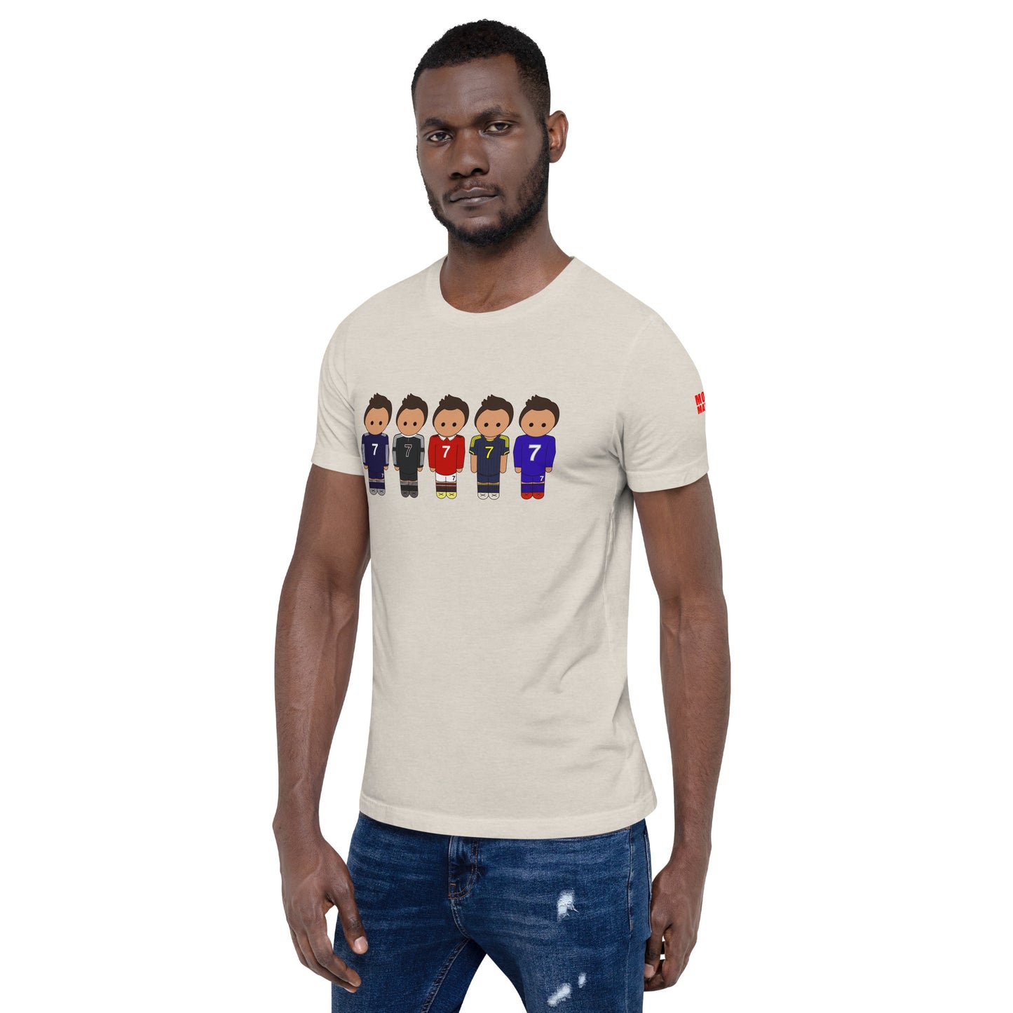 Ronaldo United-Real Madrid Unisex t-shirt