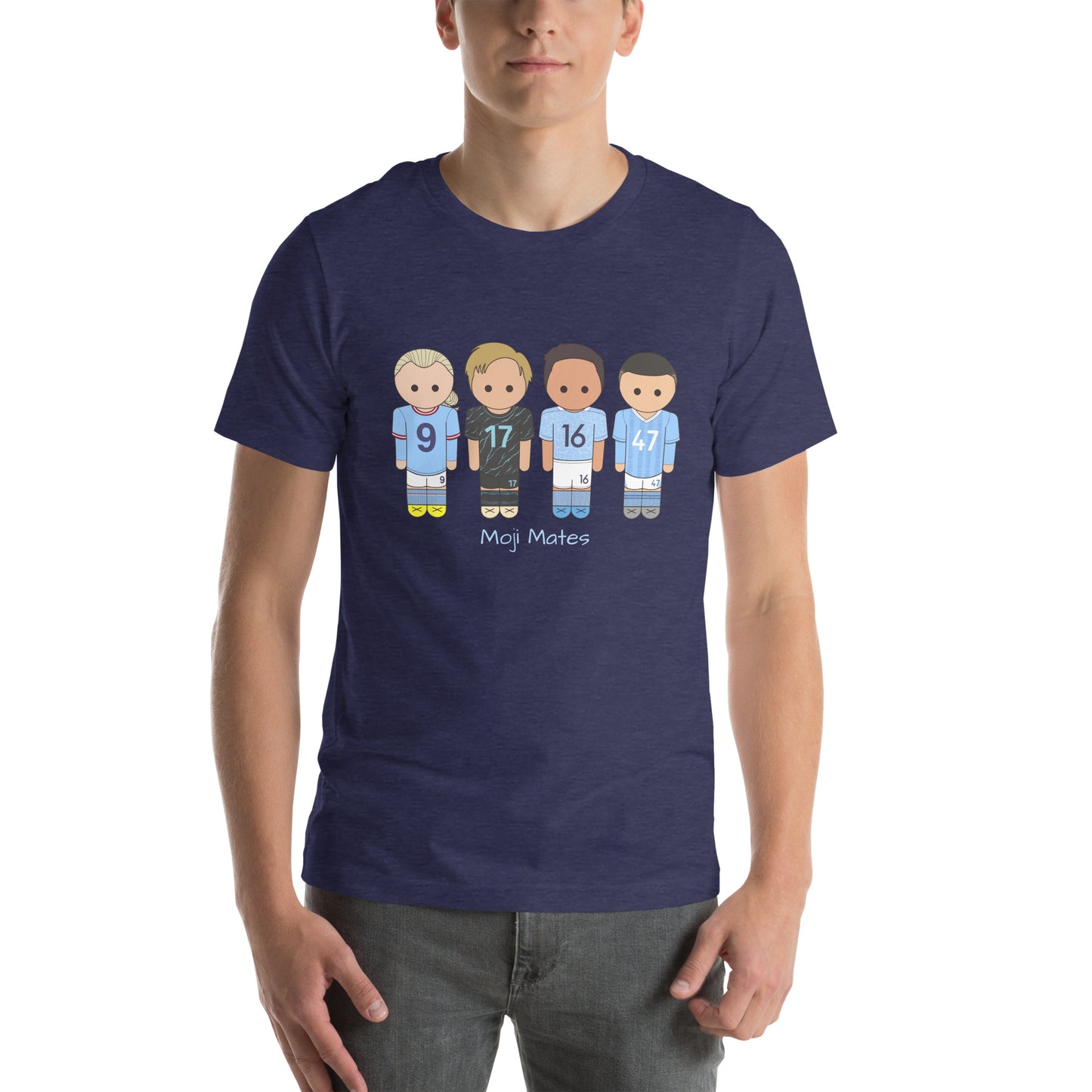 Man City Haaland De Bruyne Rodri Foden Unisex t-shirt