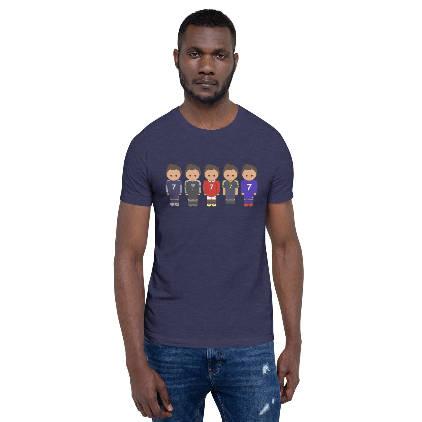 Ronaldo United-Real Madrid Unisex t-shirt