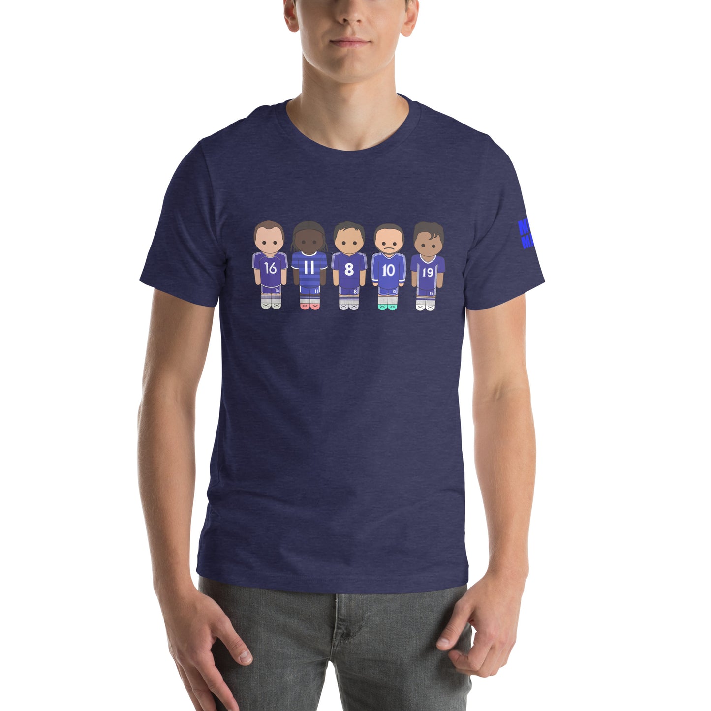 Chelsea Drogba-Lampard-Hazard-Robben-Costa Unisex t-shirt