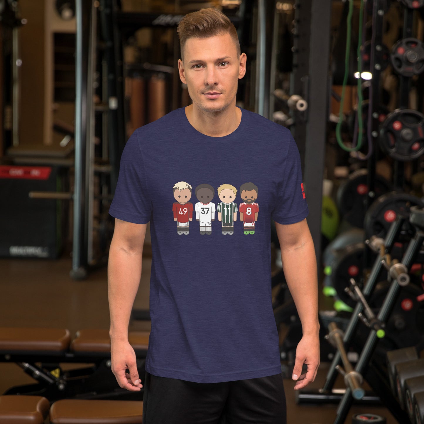 Manchester United Mainoo-Bruno-Hojlund-Garnacho Unisex t-shirt