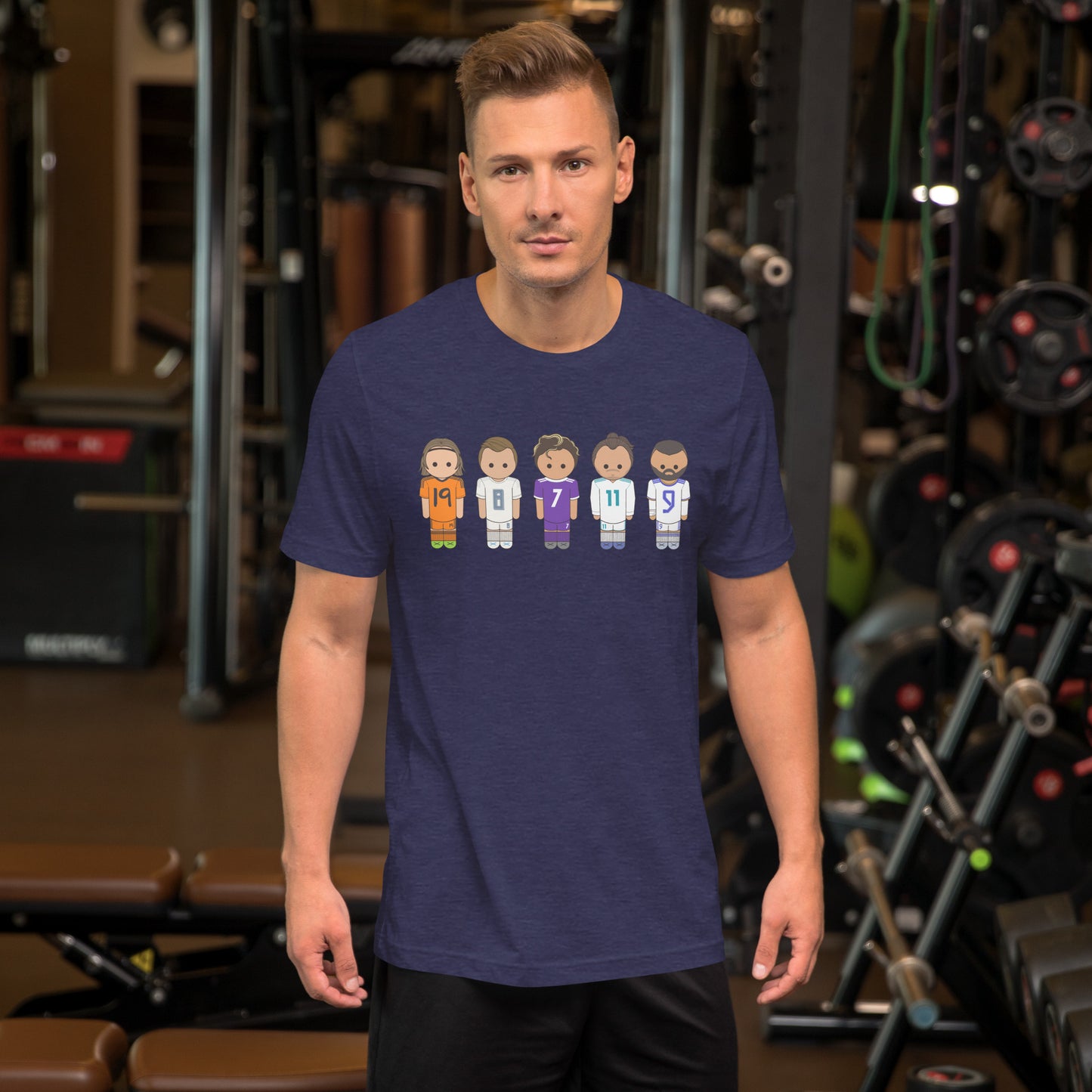 Real Madrid 5 Across Unisex t-shirt