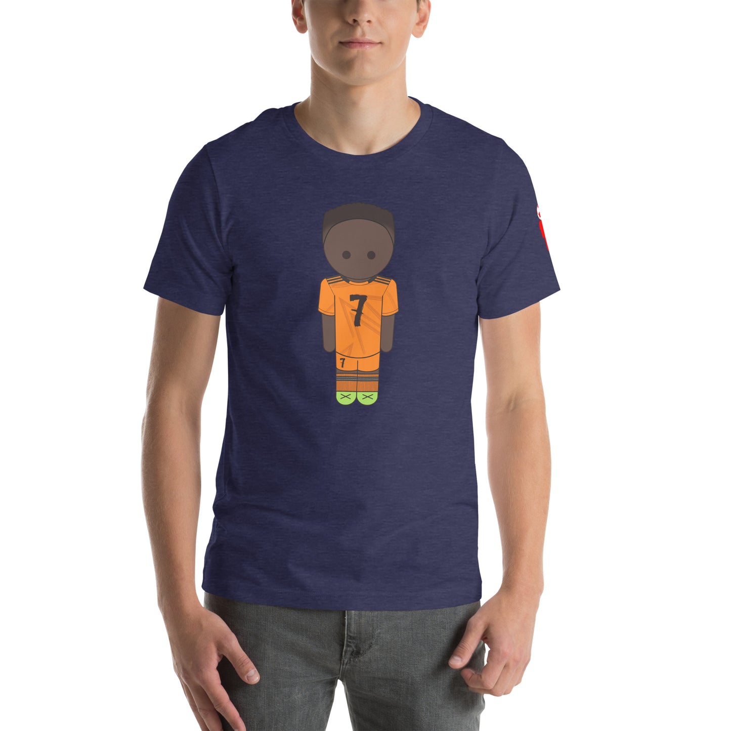 vini-orange-unisex-t-shirt