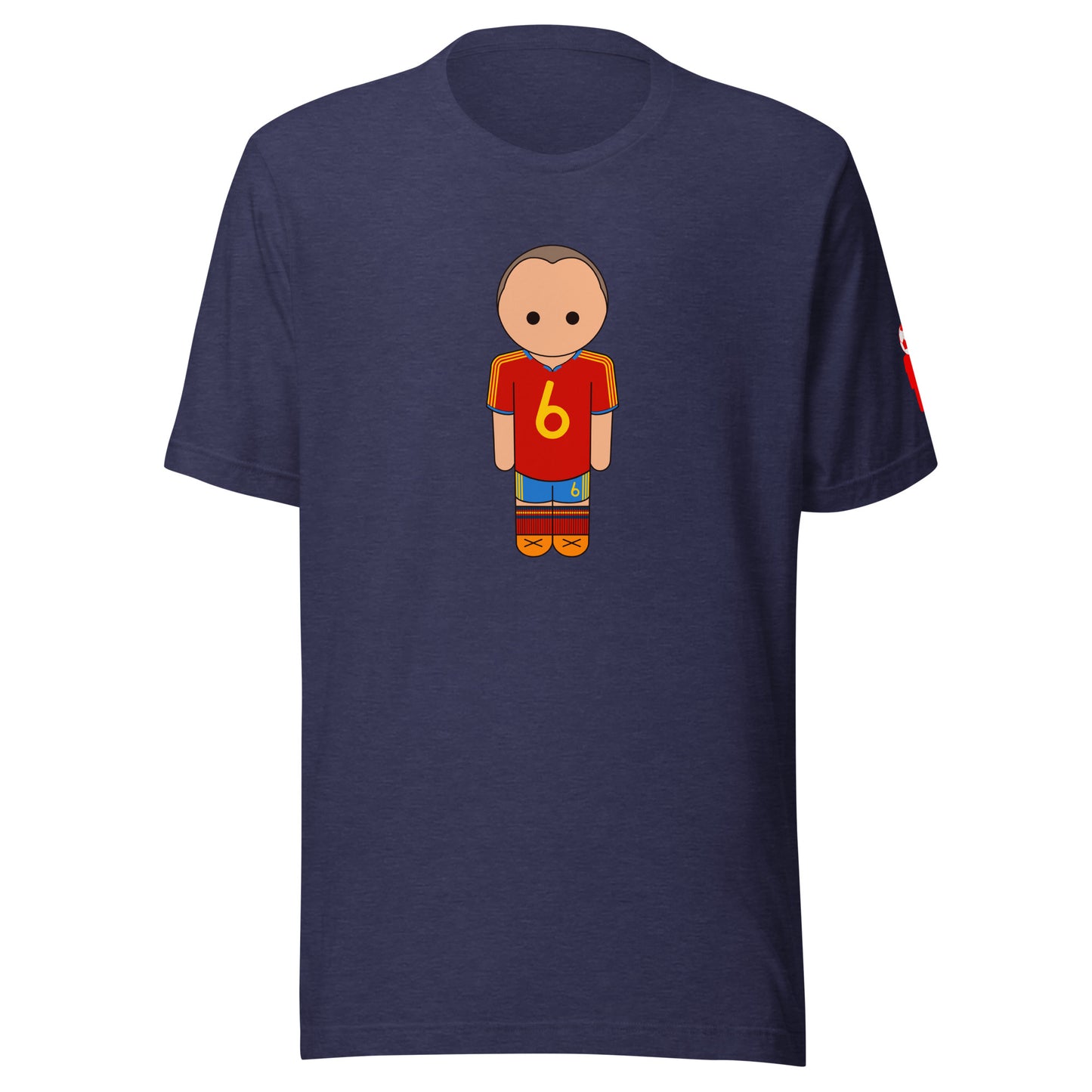 Iniesta Spain Home Unisex t-shirt