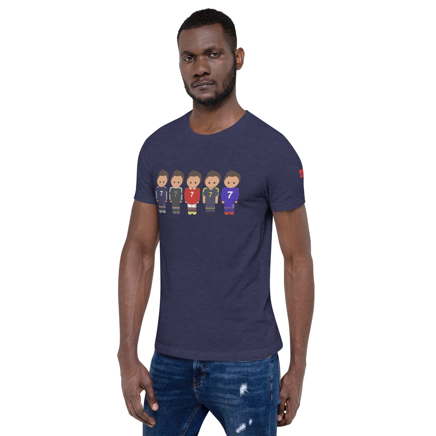 Ronaldo United-Real Madrid Unisex t-shirt