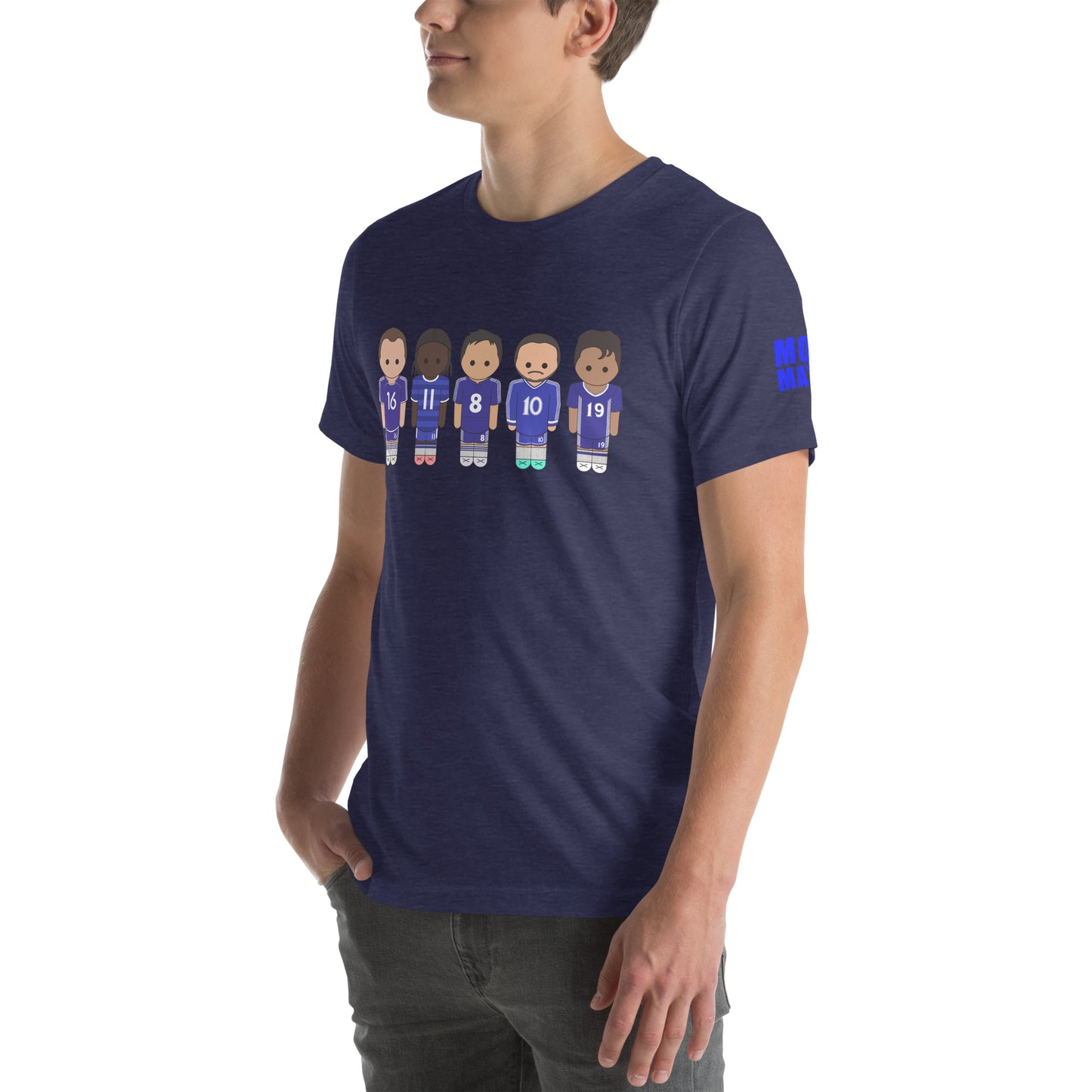 Chelsea Drogba-Lampard-Hazard-Robben-Costa Unisex t-shirt