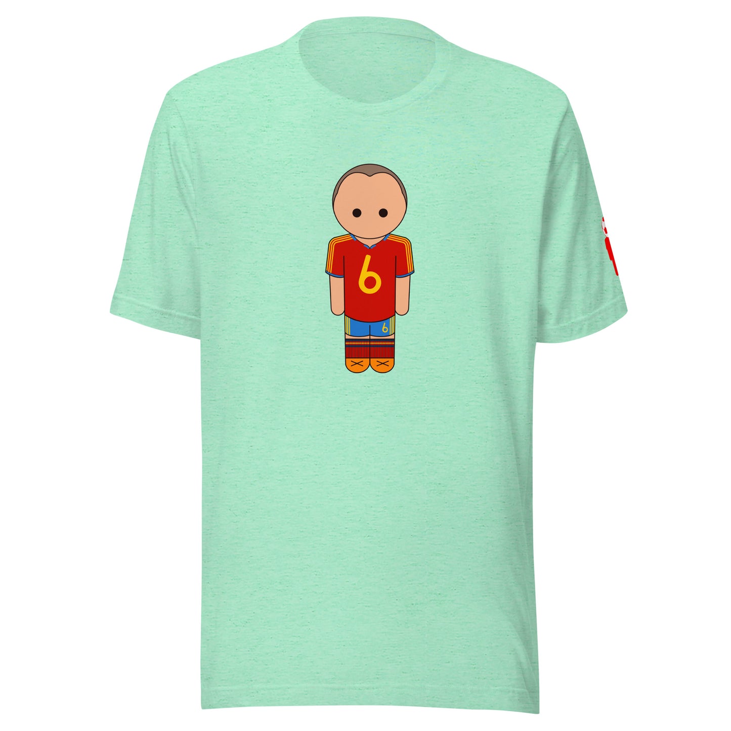 Iniesta Spain Home Unisex t-shirt