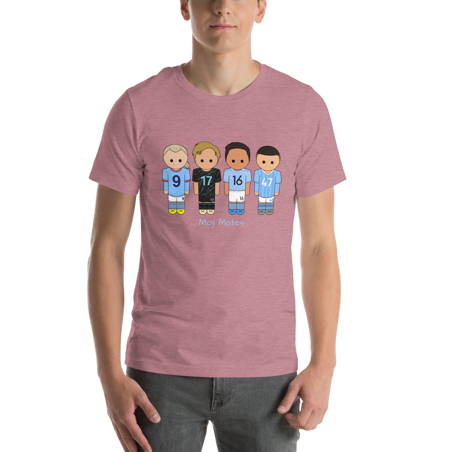 Man City Haaland De Bruyne Rodri Foden Unisex t-shirt