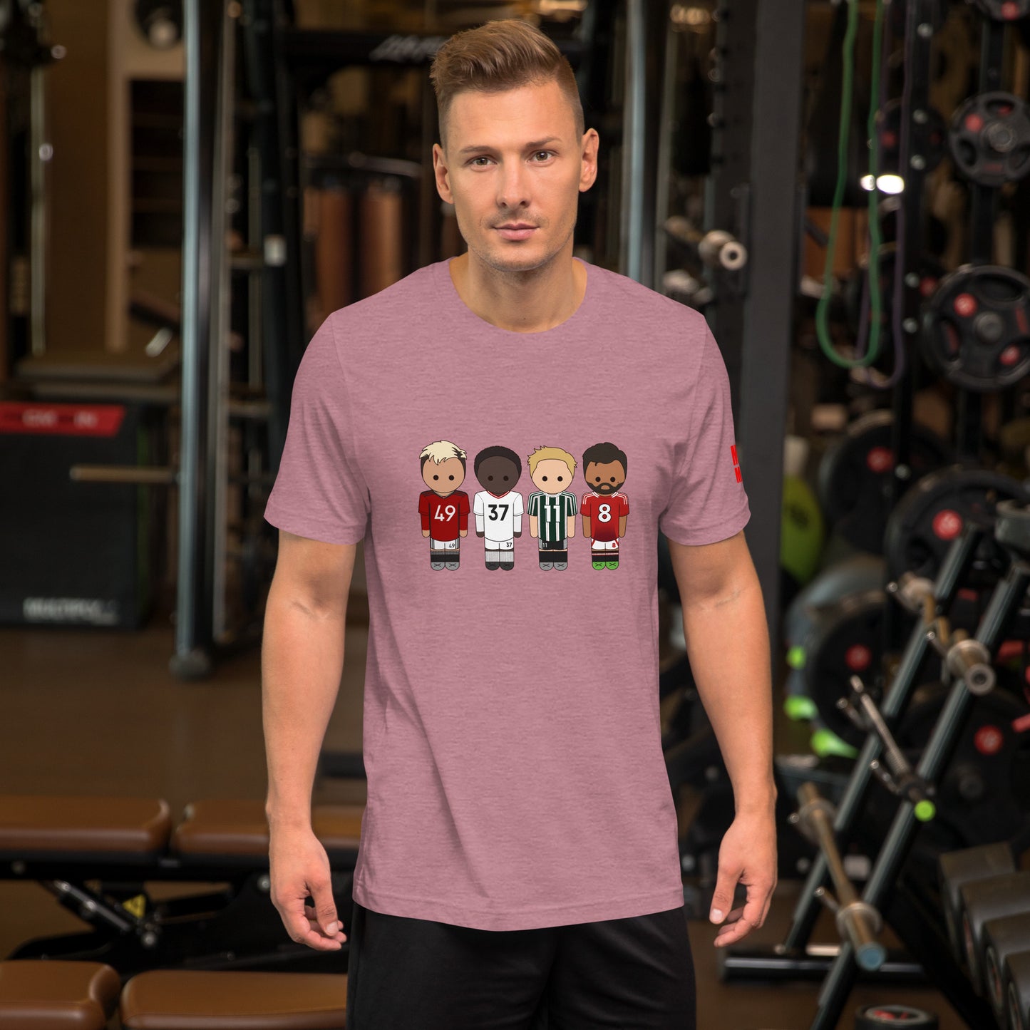 Manchester United Mainoo-Bruno-Hojlund-Garnacho Unisex t-shirt