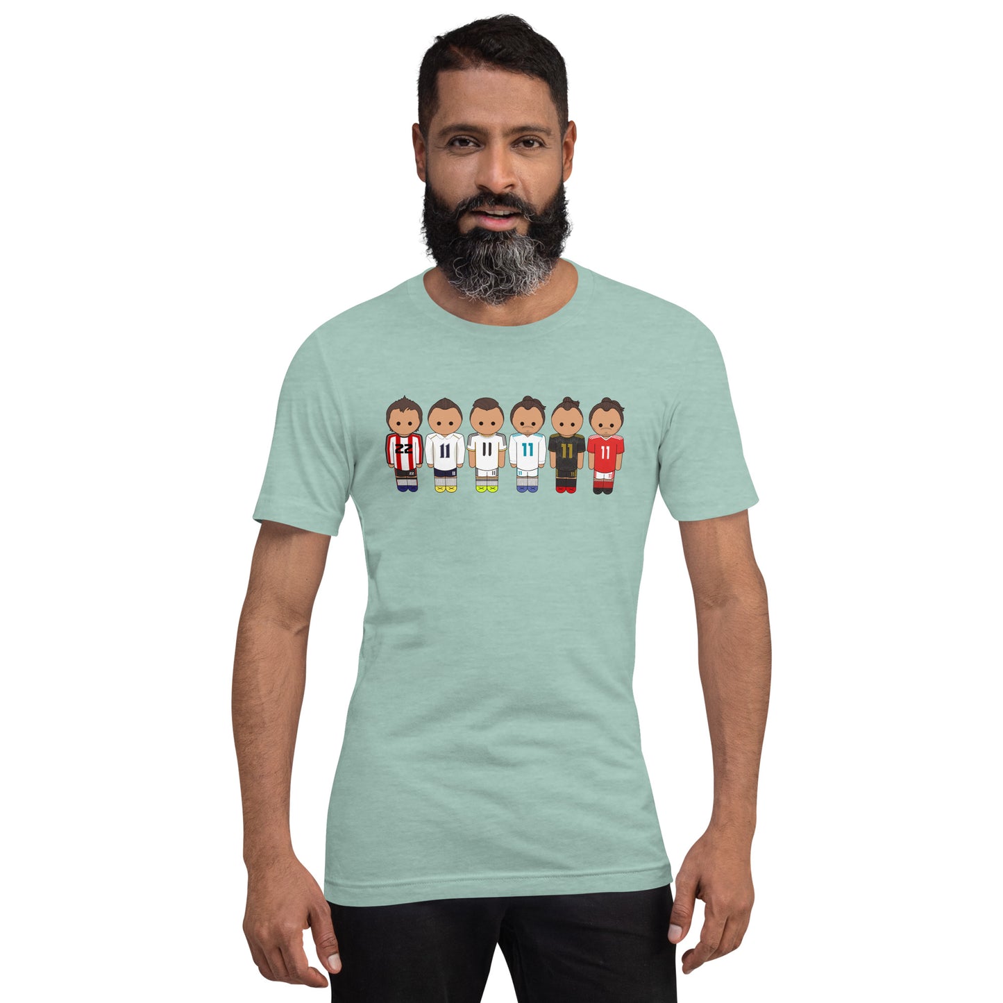 Gareth Bale Lineup Unisex t-shirt