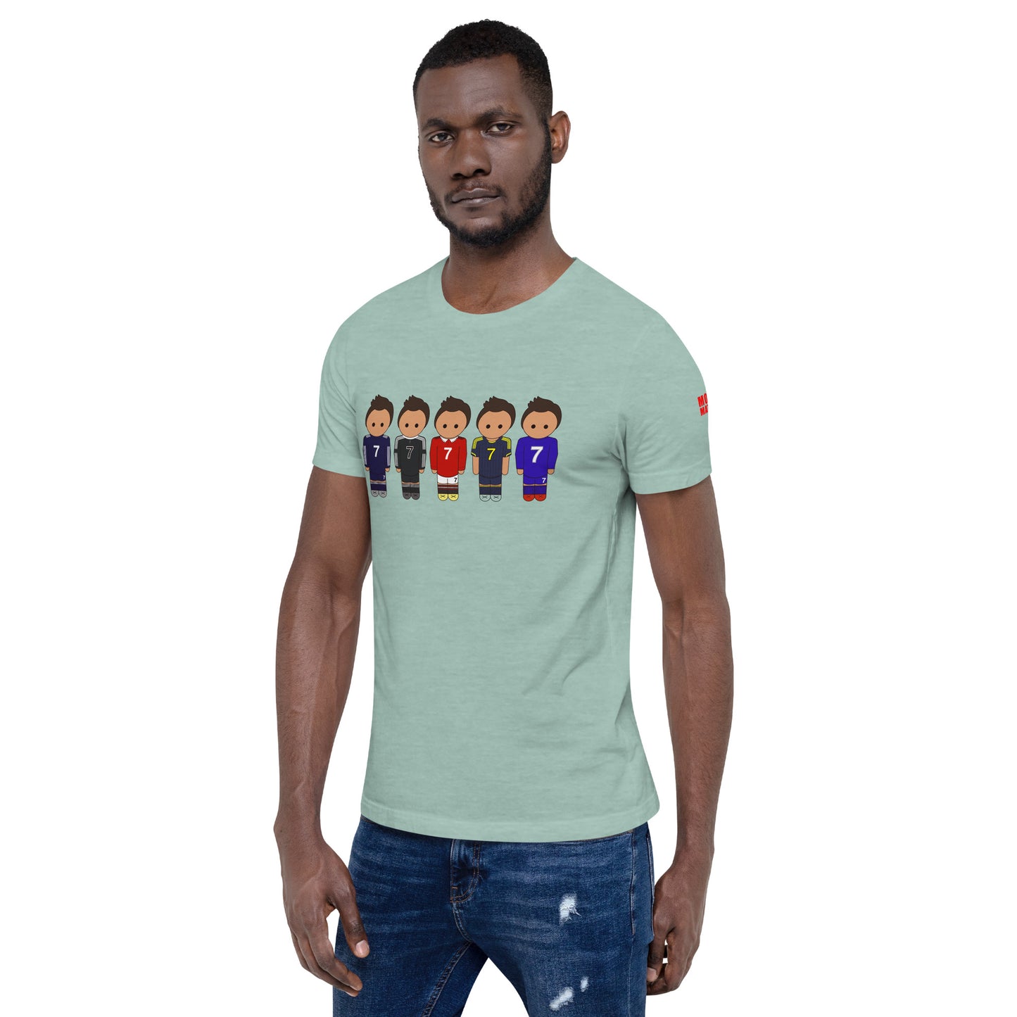 Ronaldo United-Real Madrid Unisex t-shirt