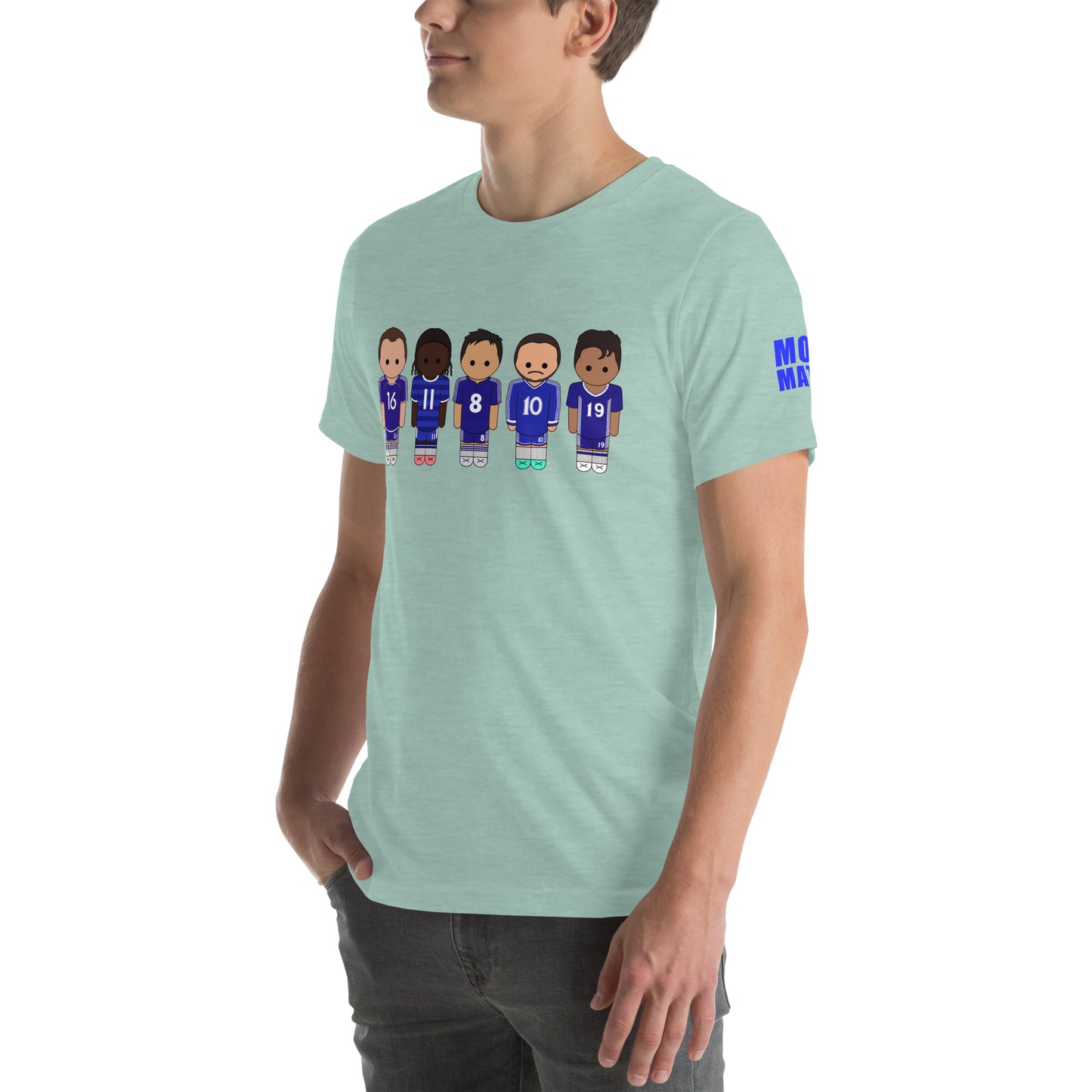Chelsea Drogba-Lampard-Hazard-Robben-Costa Unisex t-shirt