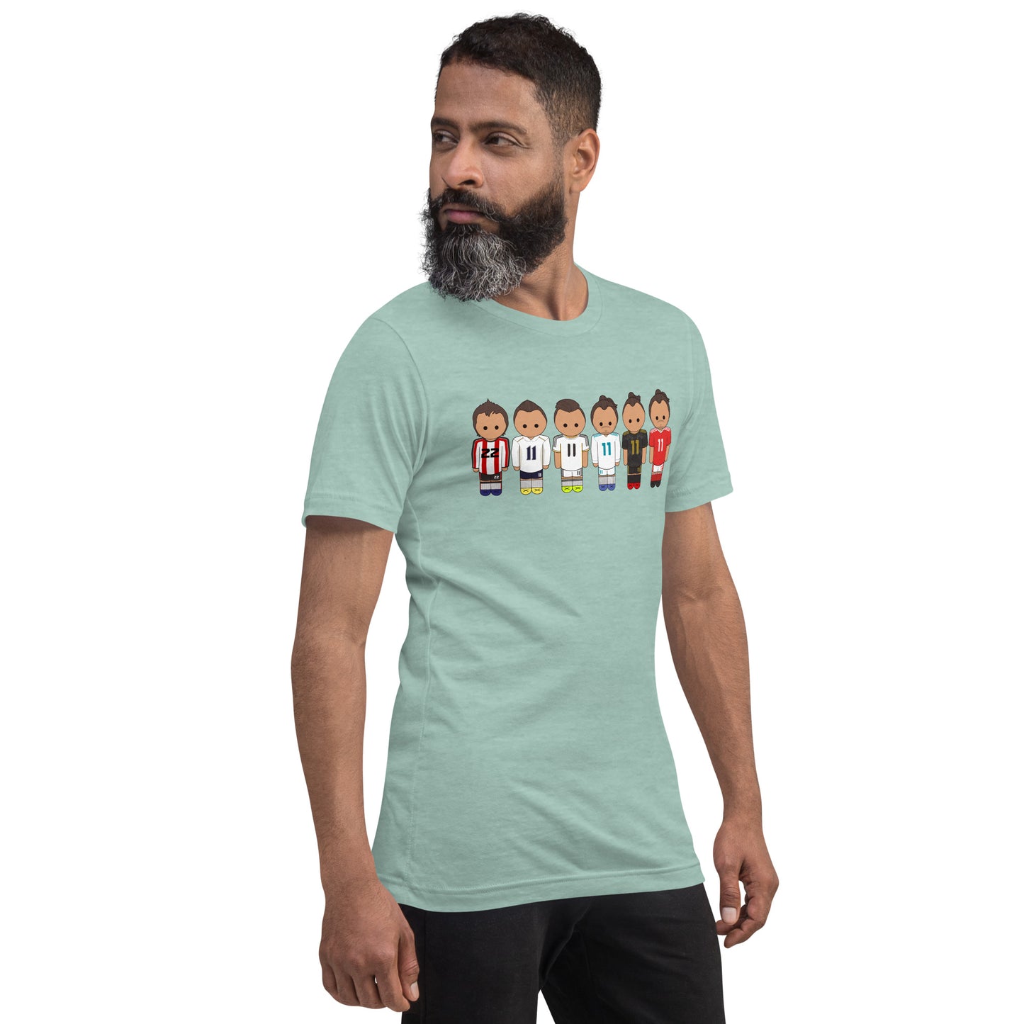 Gareth Bale Lineup Unisex t-shirt