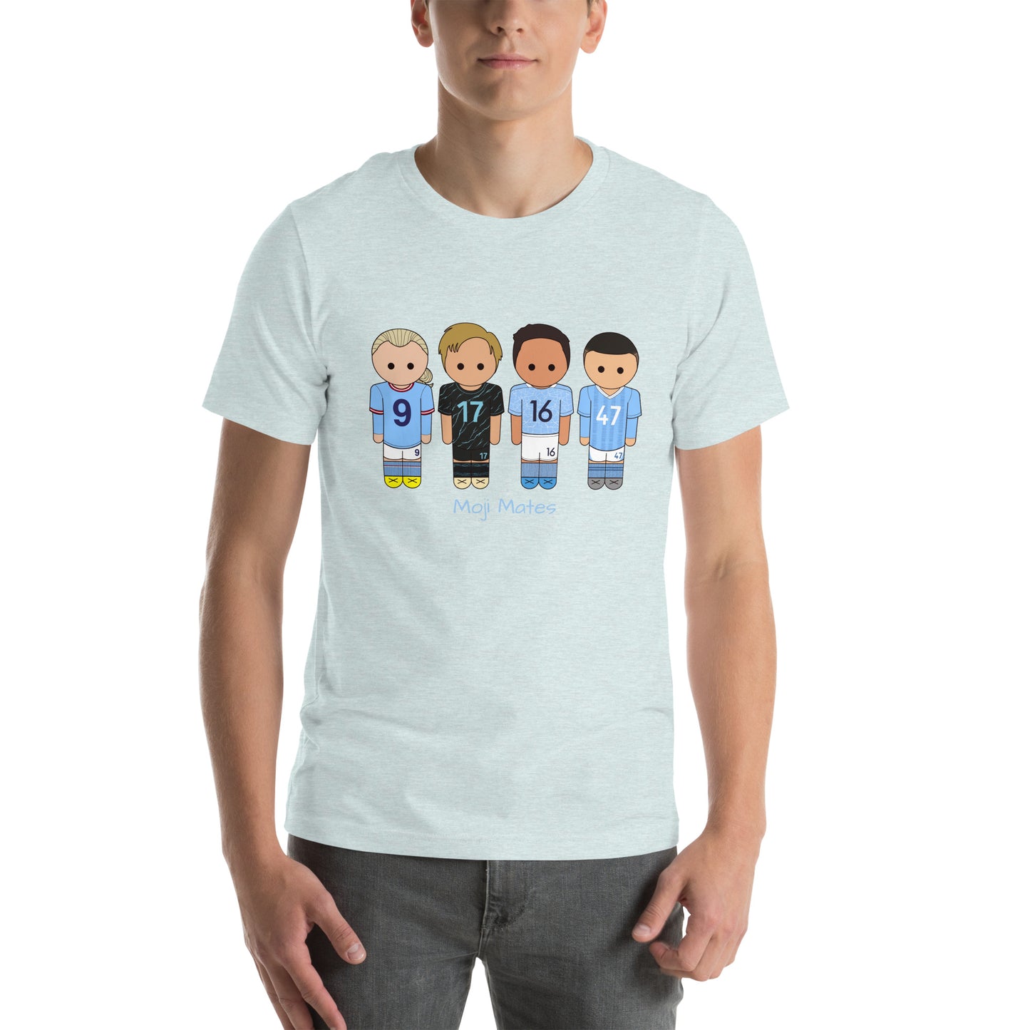 Man City Haaland De Bruyne Rodri Foden Unisex t-shirt