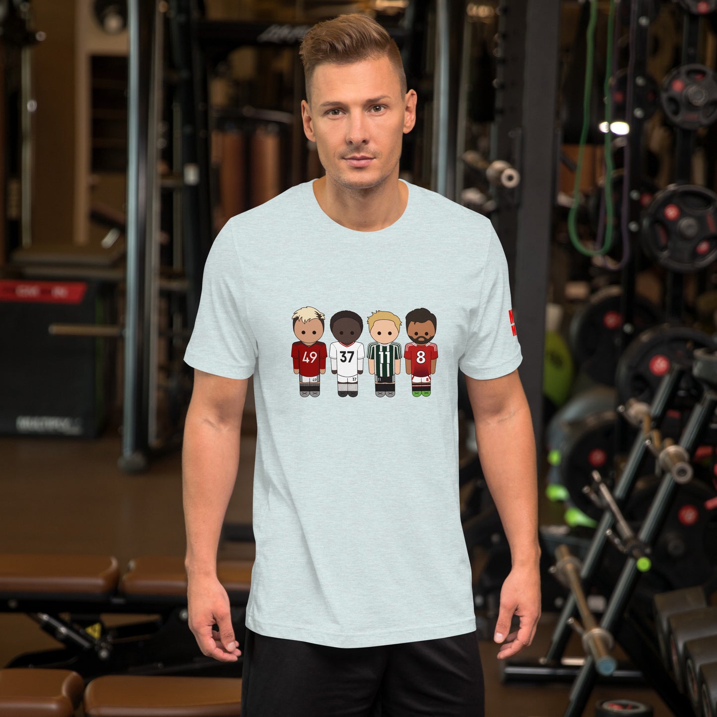 Manchester United Mainoo-Bruno-Hojlund-Garnacho Unisex t-shirt