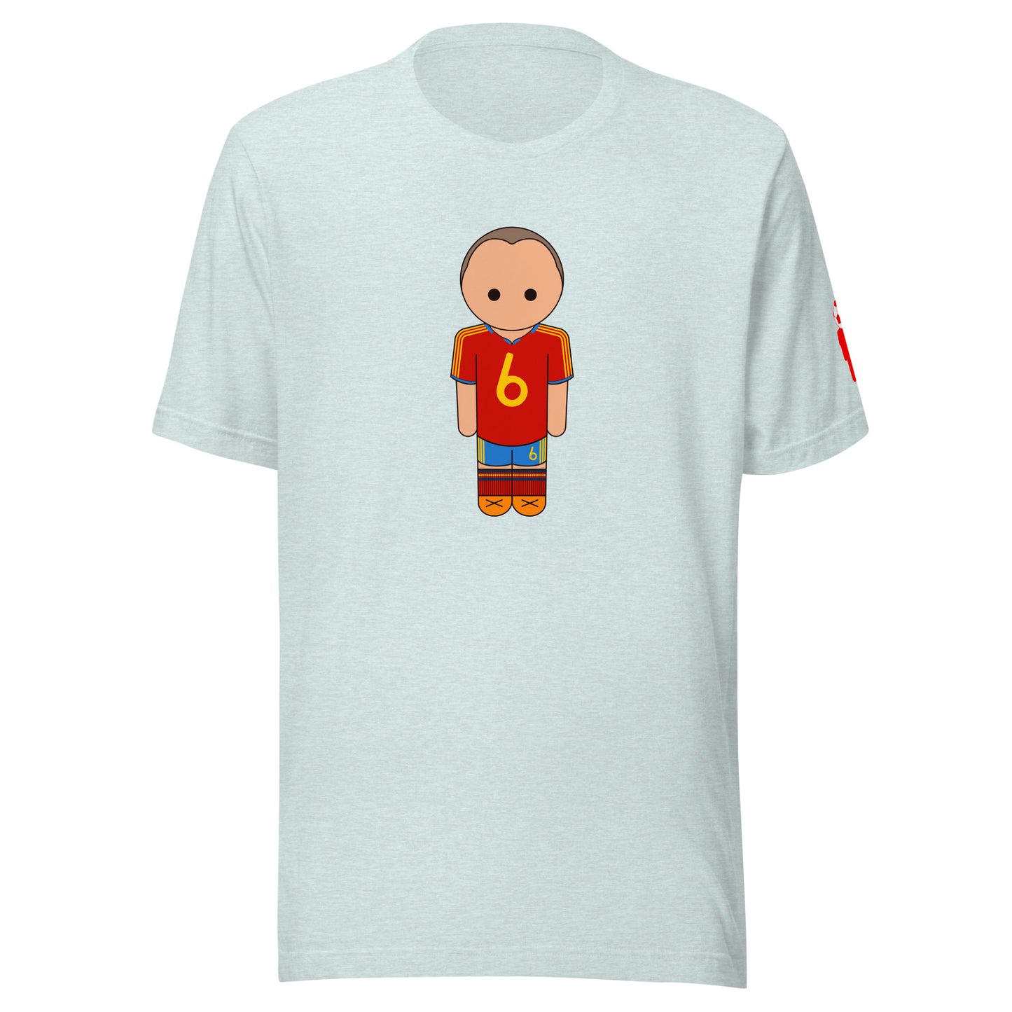 Iniesta Spain Home Unisex t-shirt