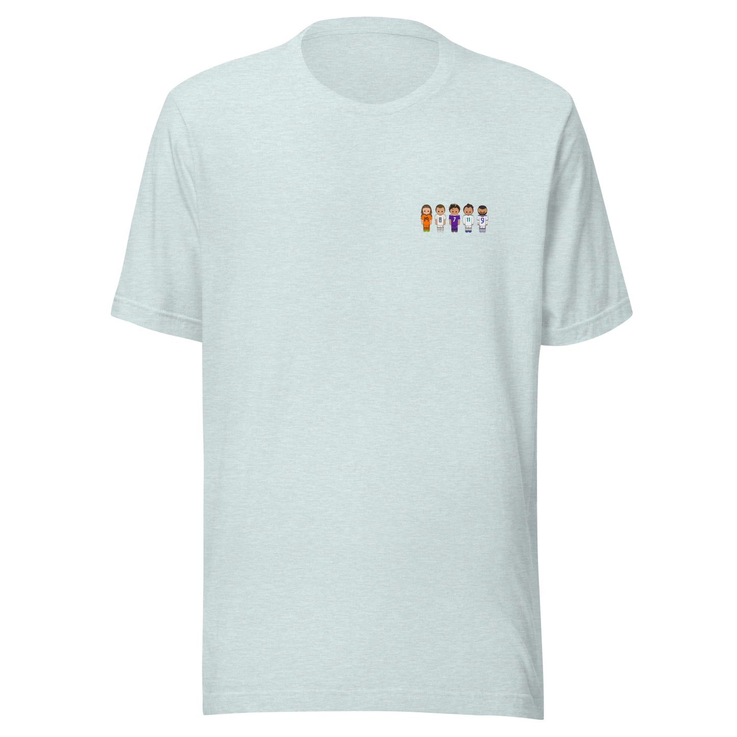 RM 5 Across Left Chest Unisex t-shirt