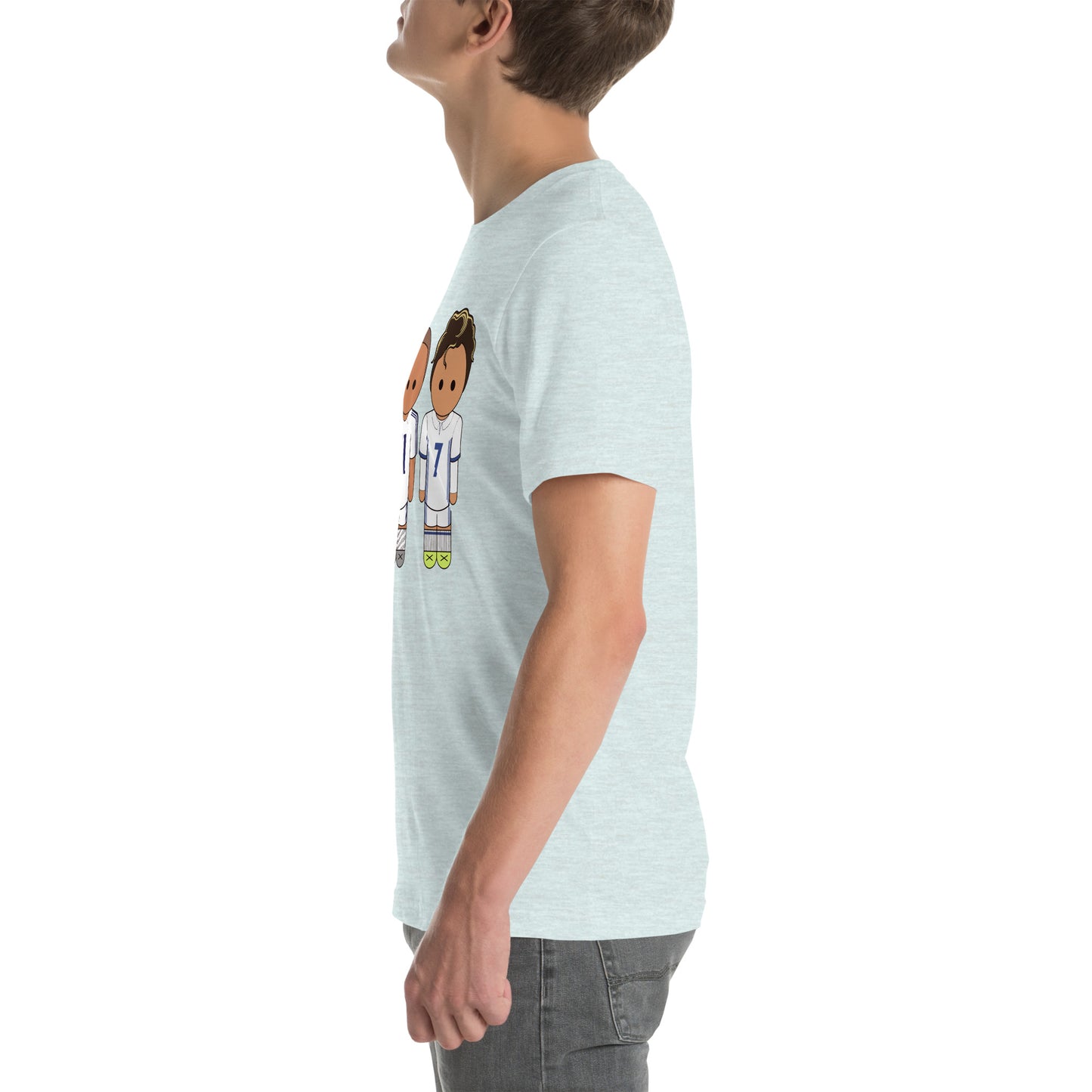 Ronaldo Nazario-Zidane-Cristiano Unisex t-shirt