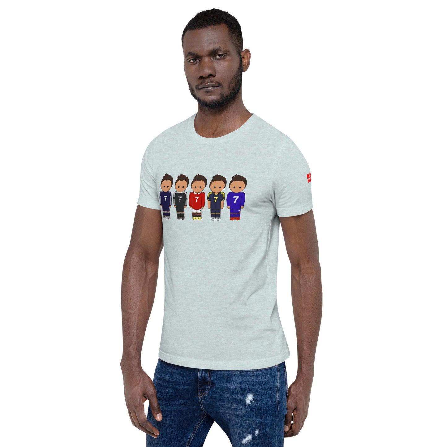 Ronaldo United-Real Madrid Unisex t-shirt