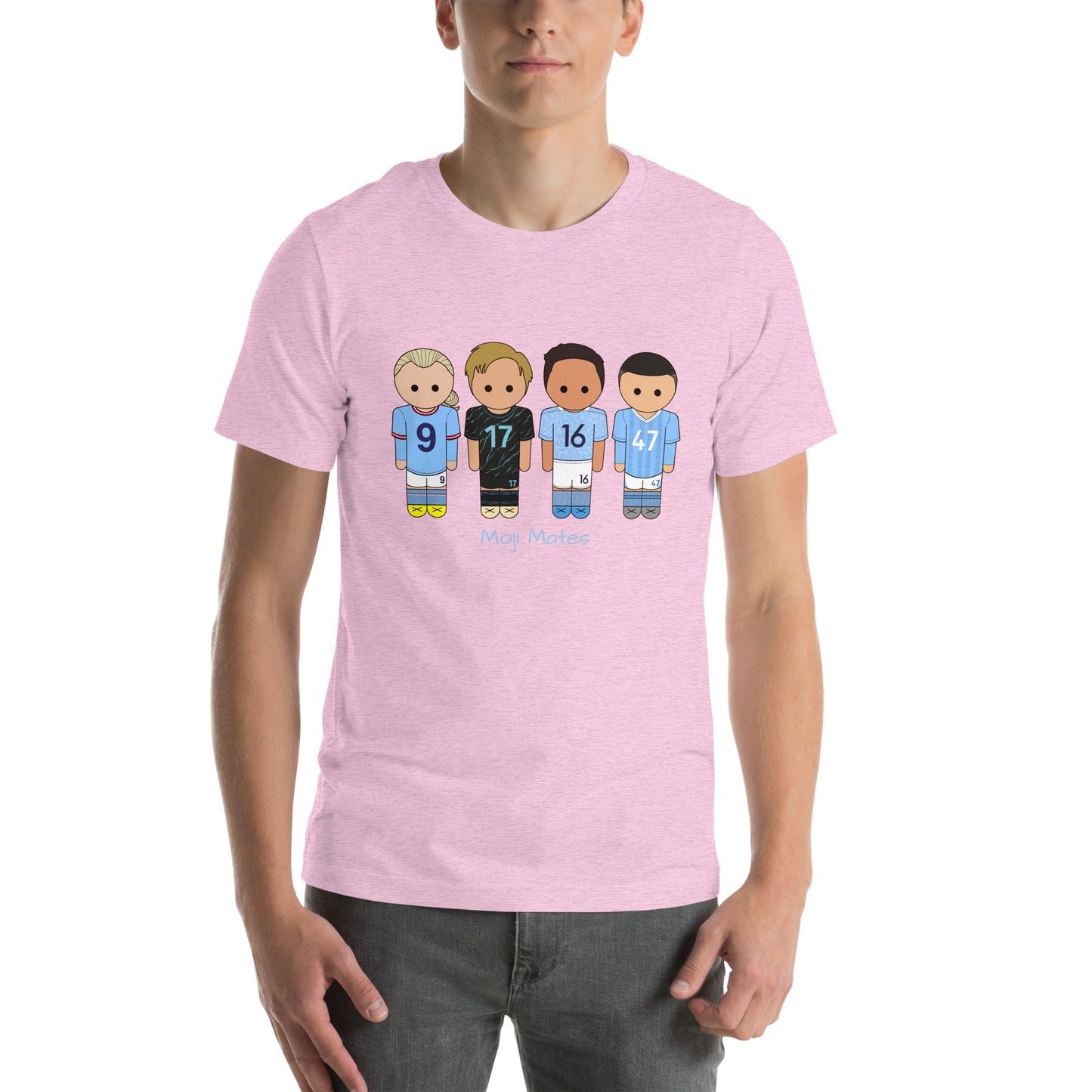 Man City Haaland De Bruyne Rodri Foden Unisex t-shirt