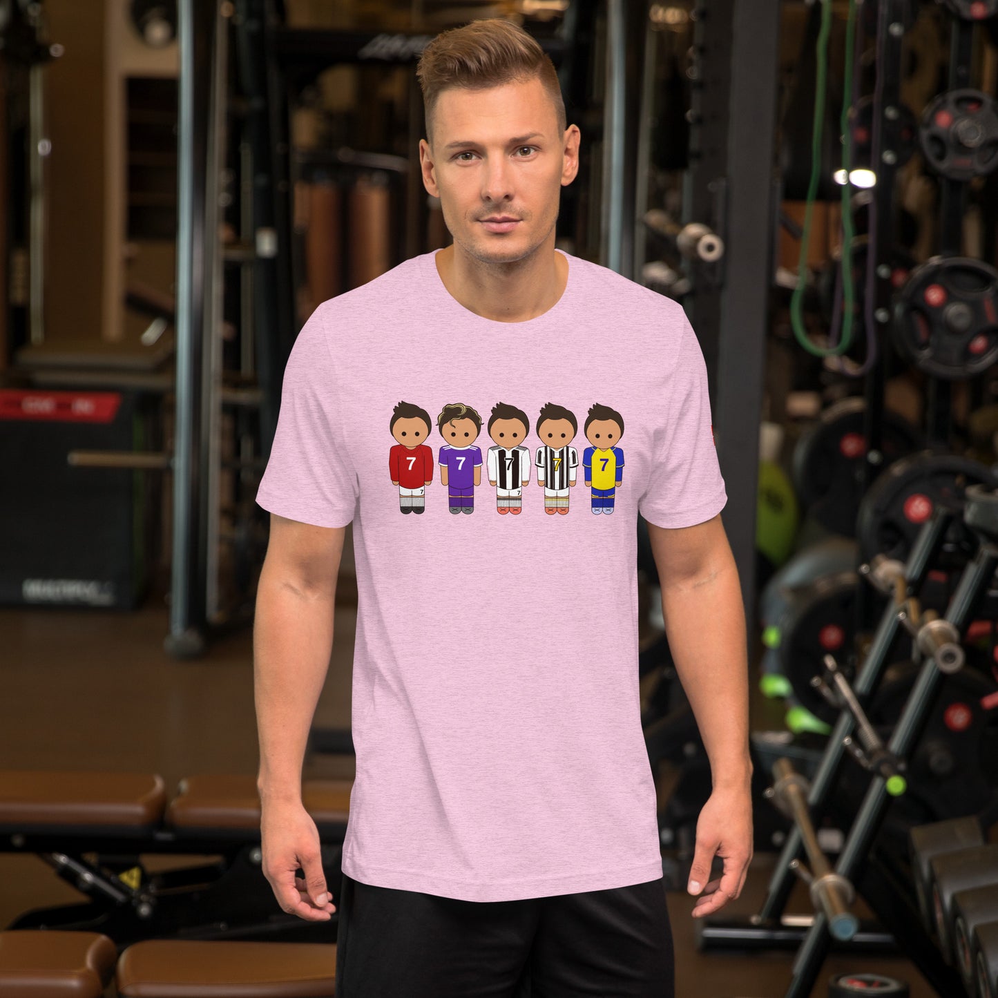 Ronaldo United-Real Madrid-Juventus-Al Nassr Unisex t-shirt