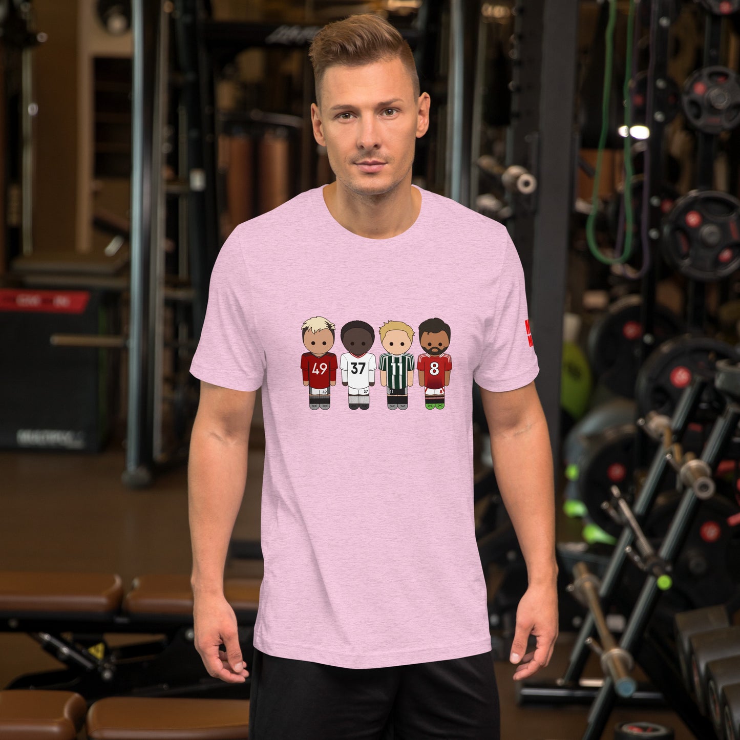 Manchester United Mainoo-Bruno-Hojlund-Garnacho Unisex t-shirt